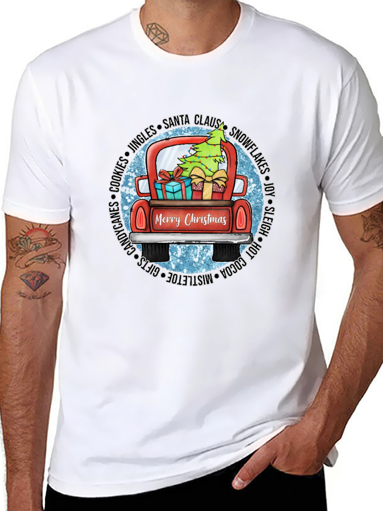Merry Christmas Truck T-Shirt