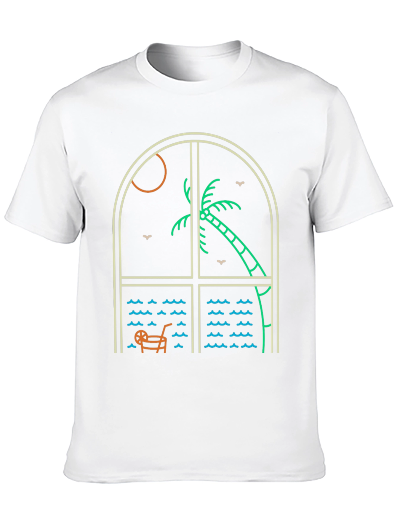 Tropical Window Graphic Tee