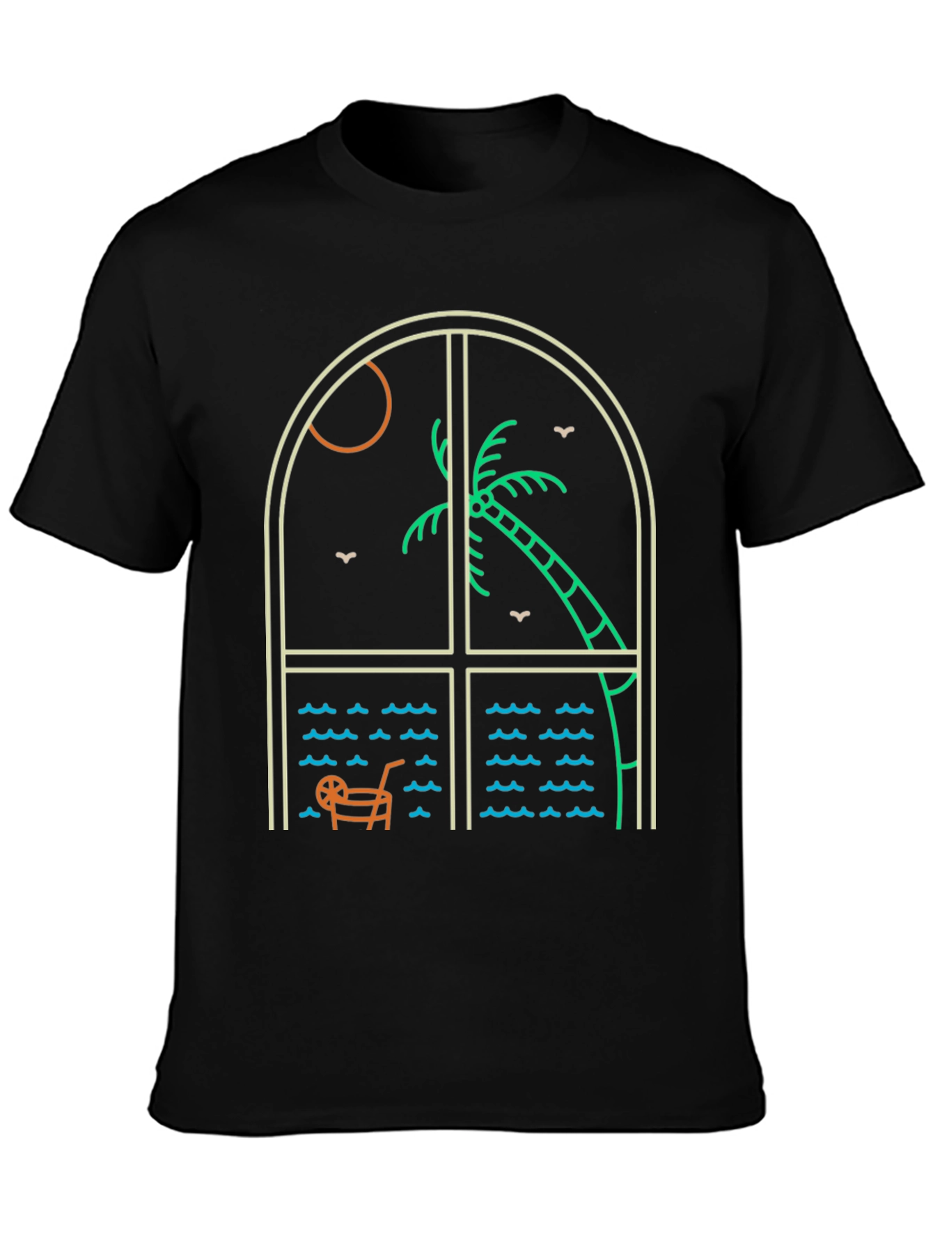 Tropical Window Graphic Tee