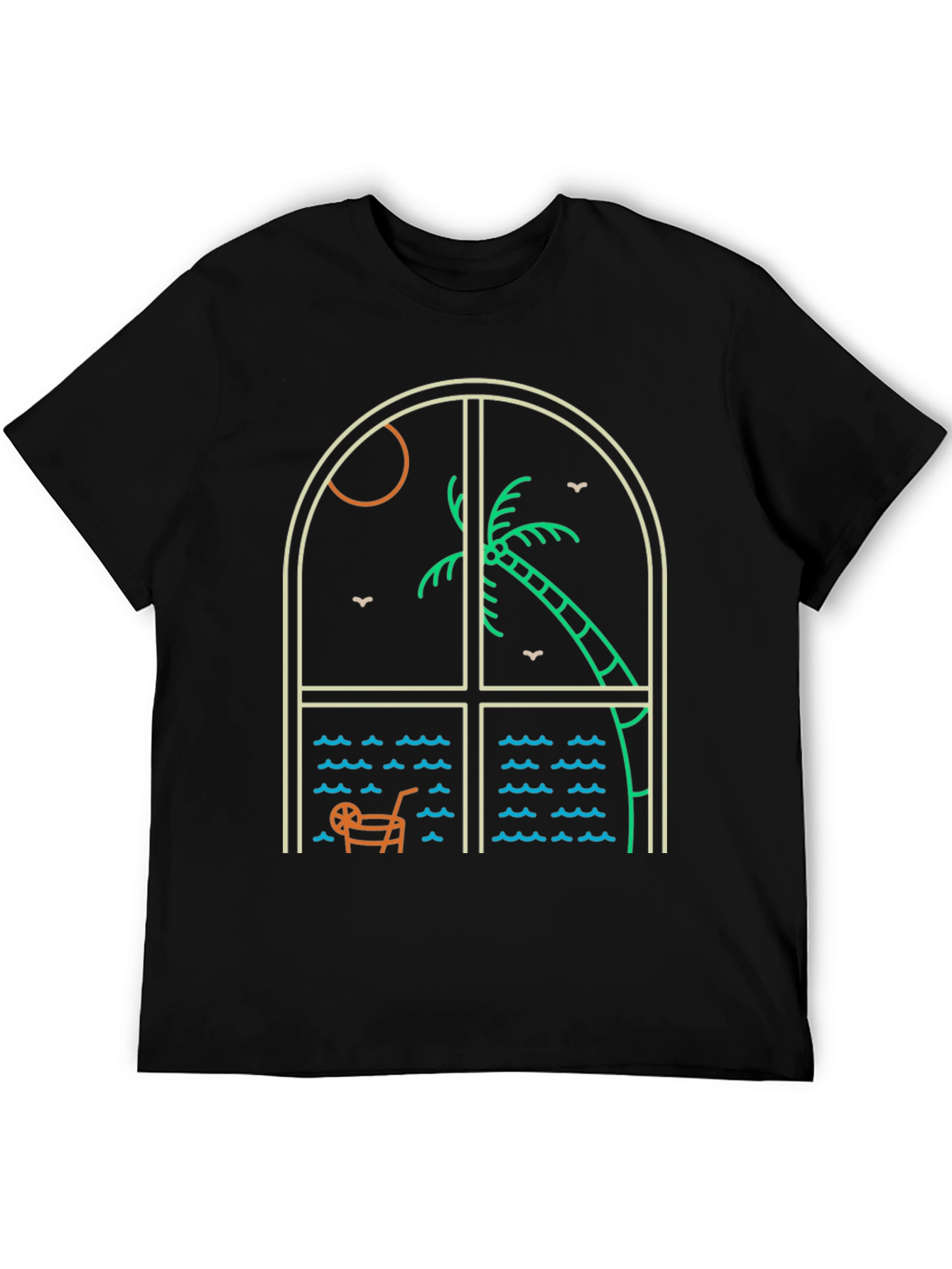 Tropical Window Graphic Tee