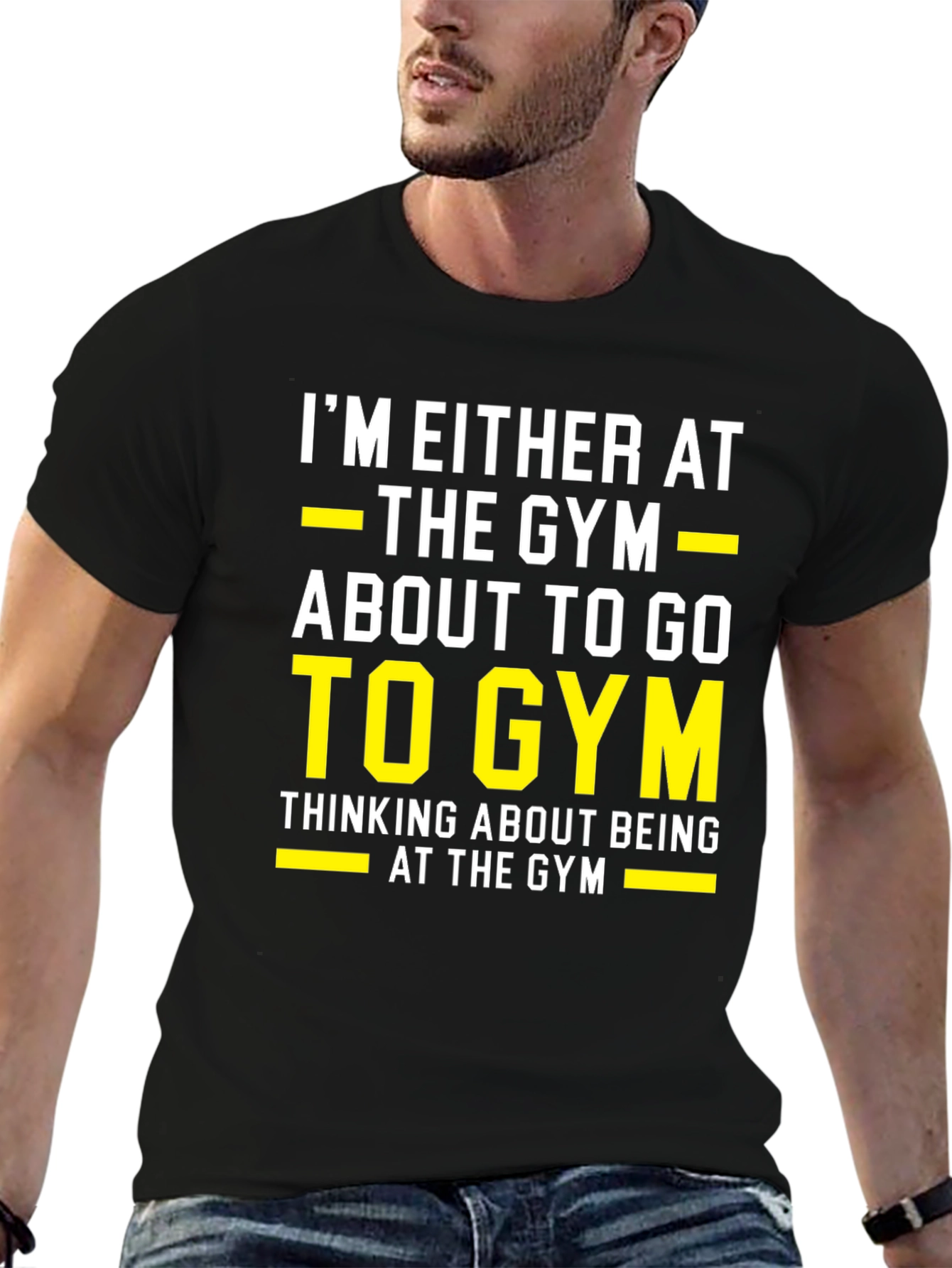 Gym Humor T-Shirt - Fitness Workout Apparel