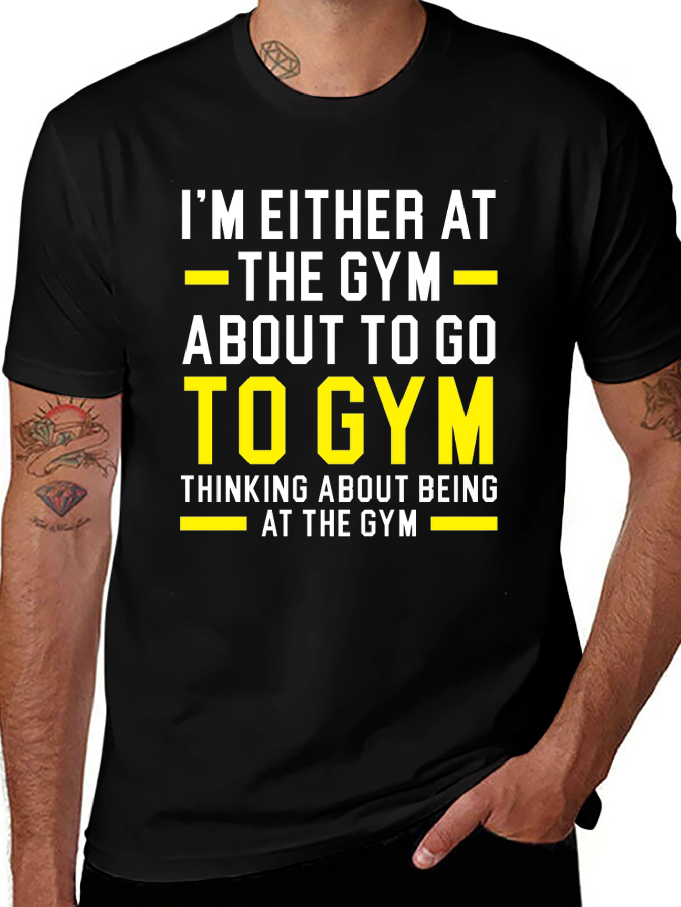 Gym Humor T-Shirt - Fitness Workout Apparel