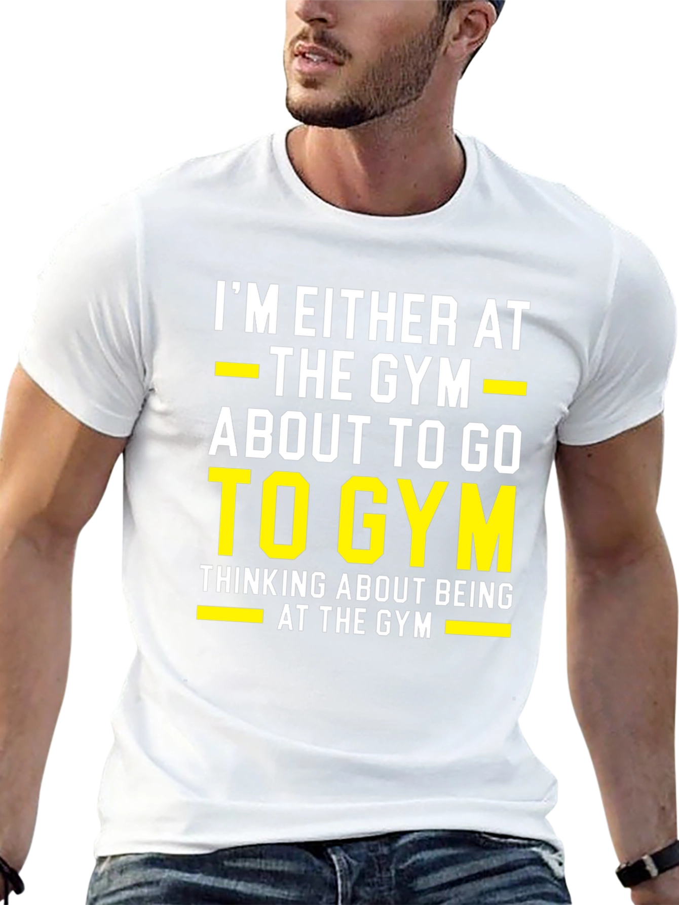 Gym Humor T-Shirt - Fitness Workout Apparel