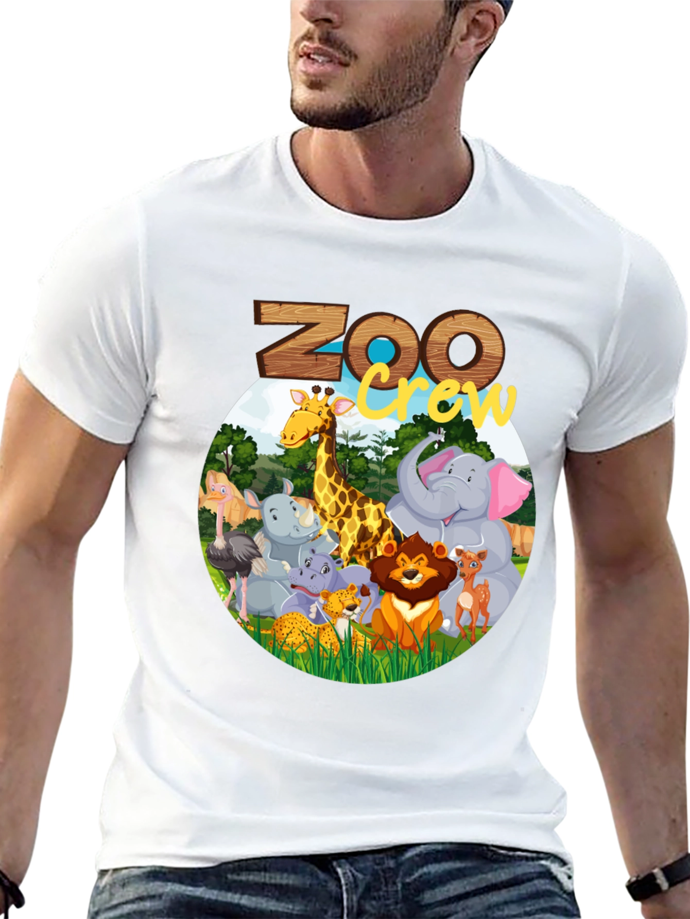 Zoo Crew Graphic Tee - Animal Adventure T-Shirt