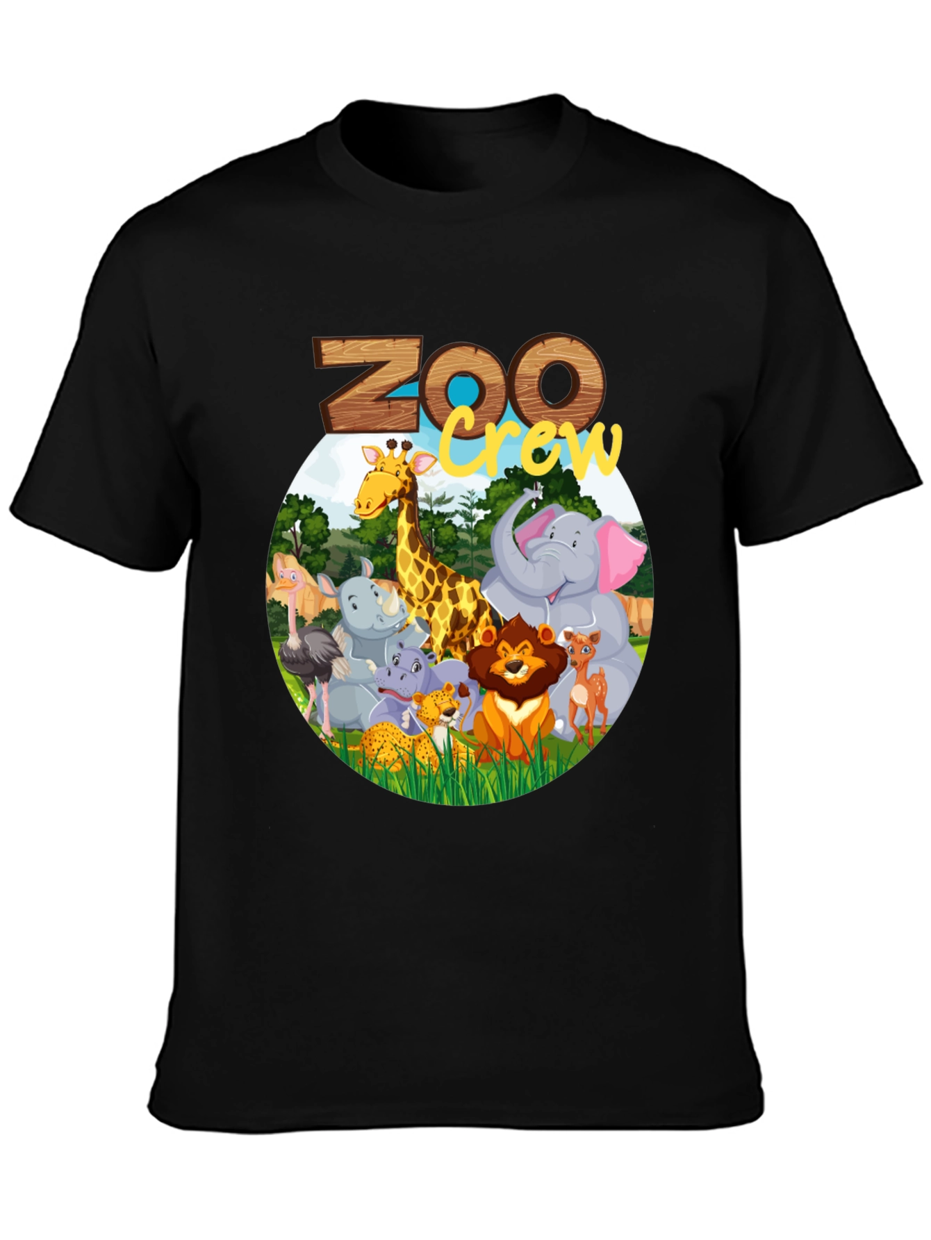 Zoo Crew Graphic Tee - Animal Adventure T-Shirt