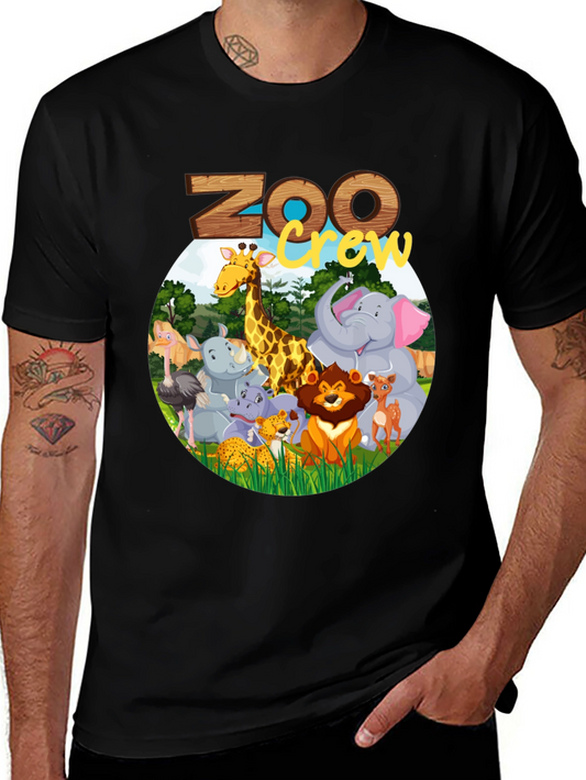 Zoo Crew Graphic Tee - Animal Adventure T-Shirt