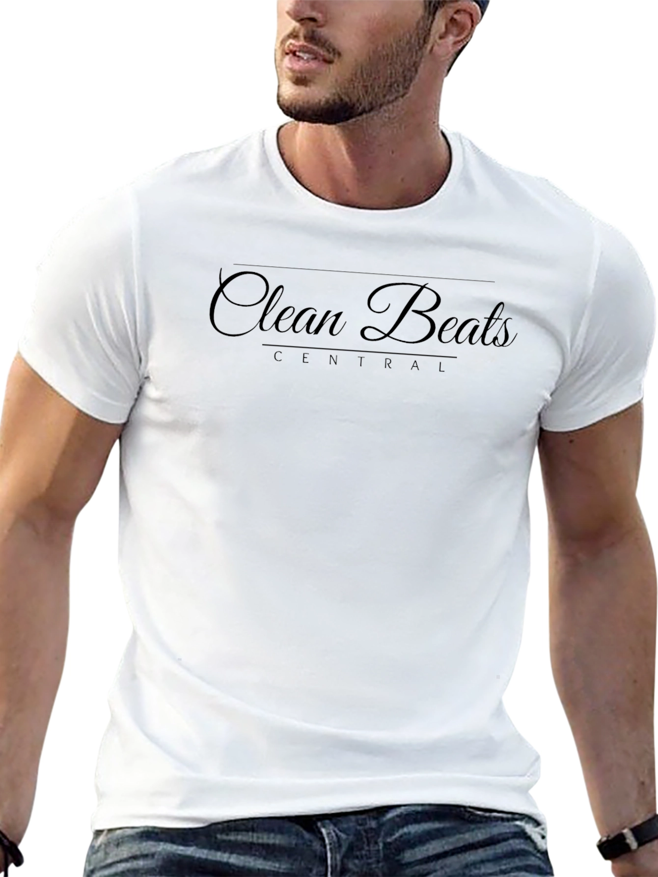 Clean Beats Central Black T-Shirt