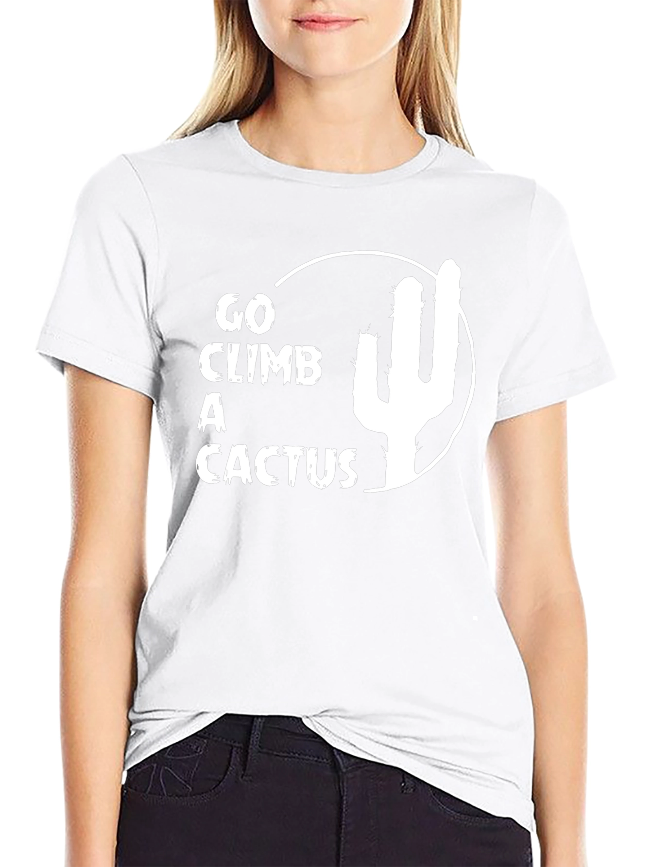 Go Climb A Cactus Graphic Tee