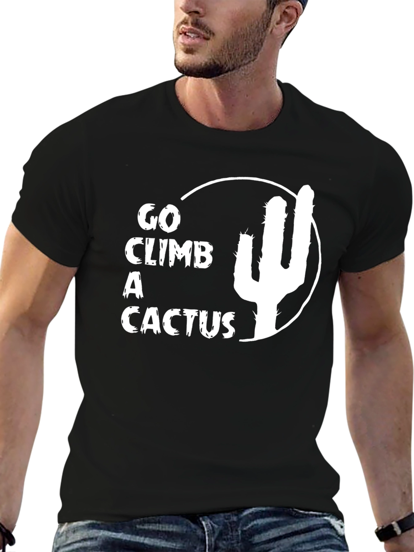 Go Climb A Cactus Graphic Tee