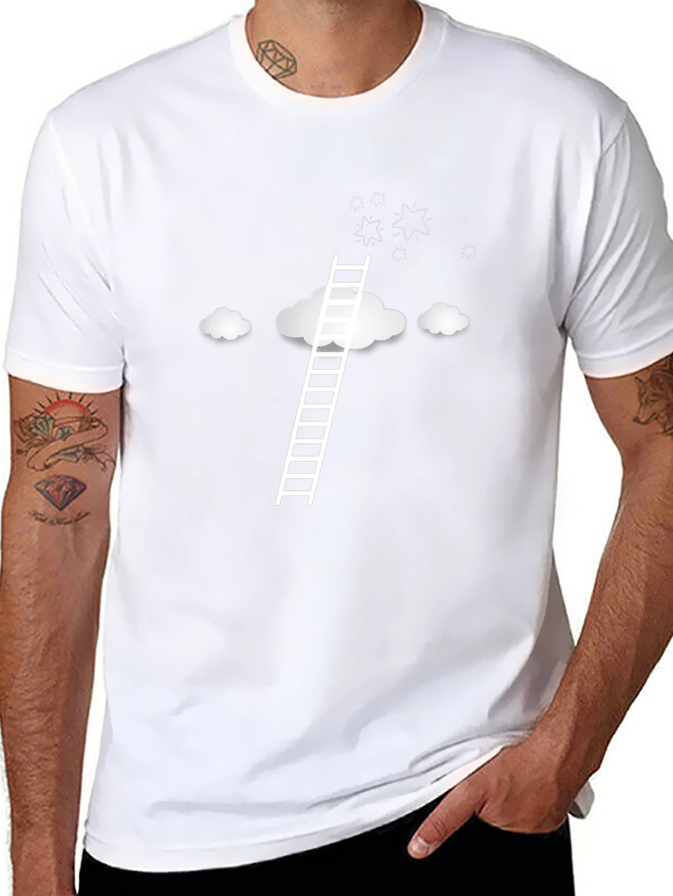 Ladder to the Stars Graphic Tee