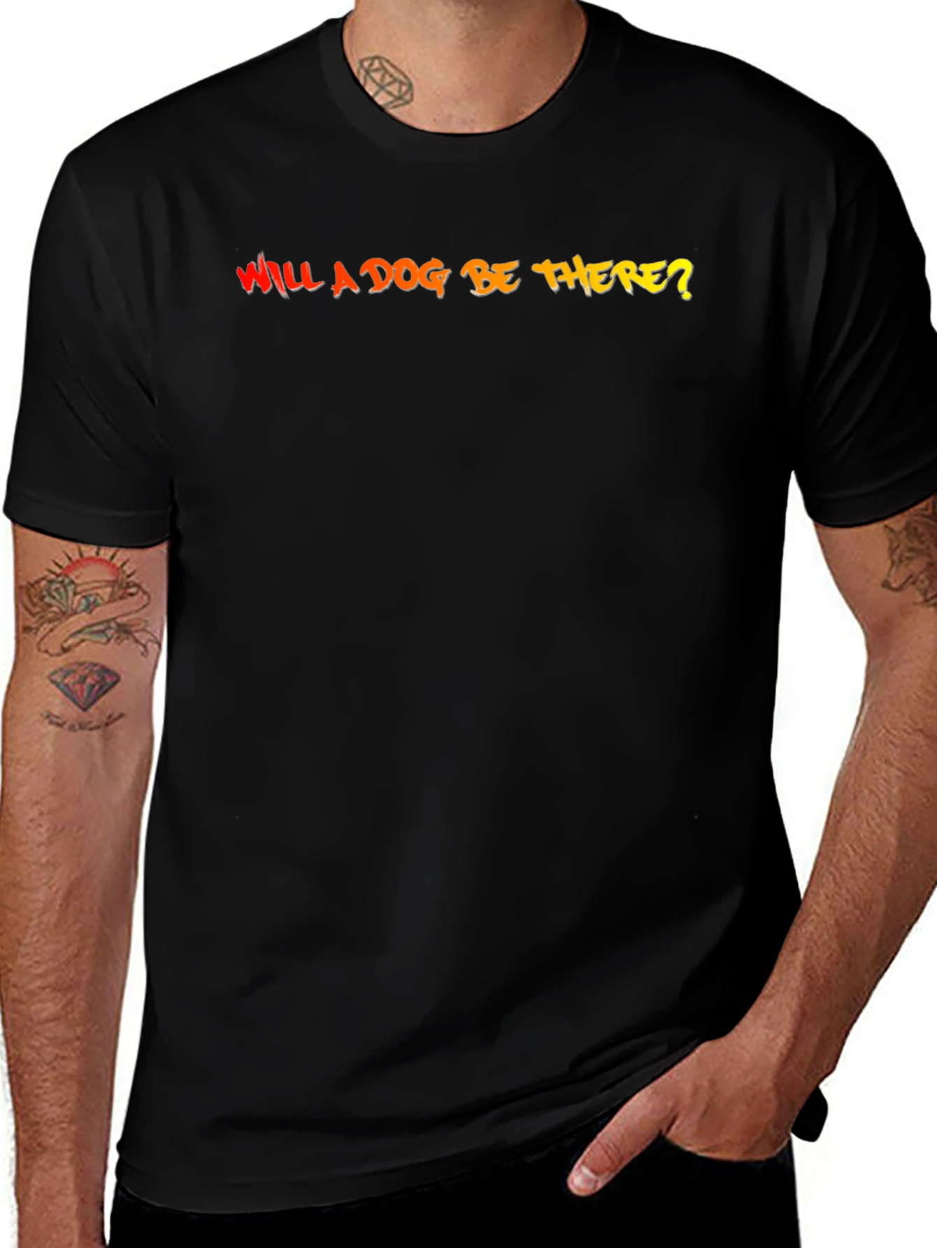 Will a Dog Be There? Graphic Tee