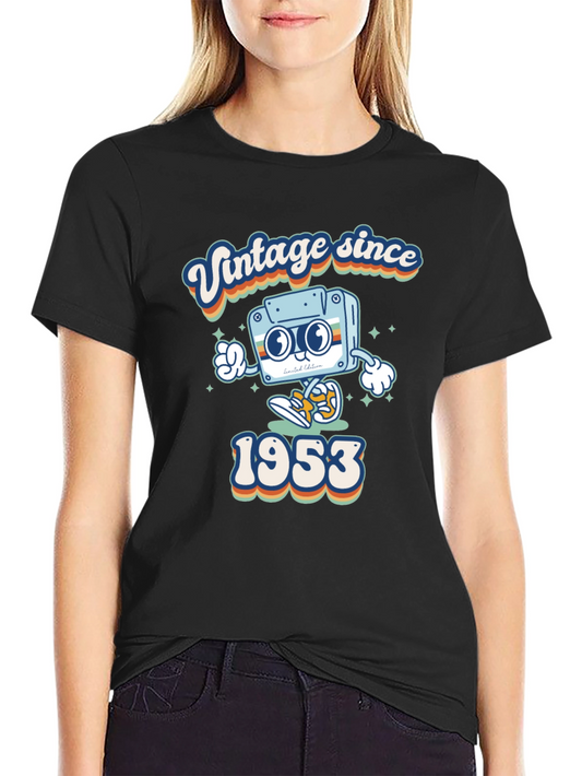 Vintage Since 1953 Black T-Shirt