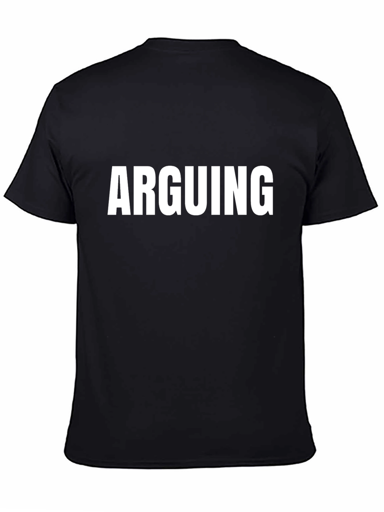Arguing Graphic Tee - Bold Statement T-Shirt