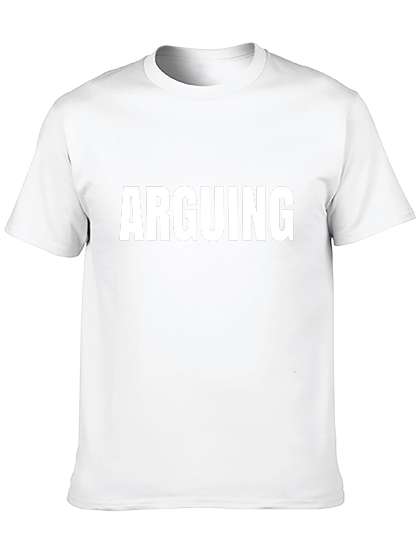Arguing Graphic Tee - Bold Statement T-Shirt