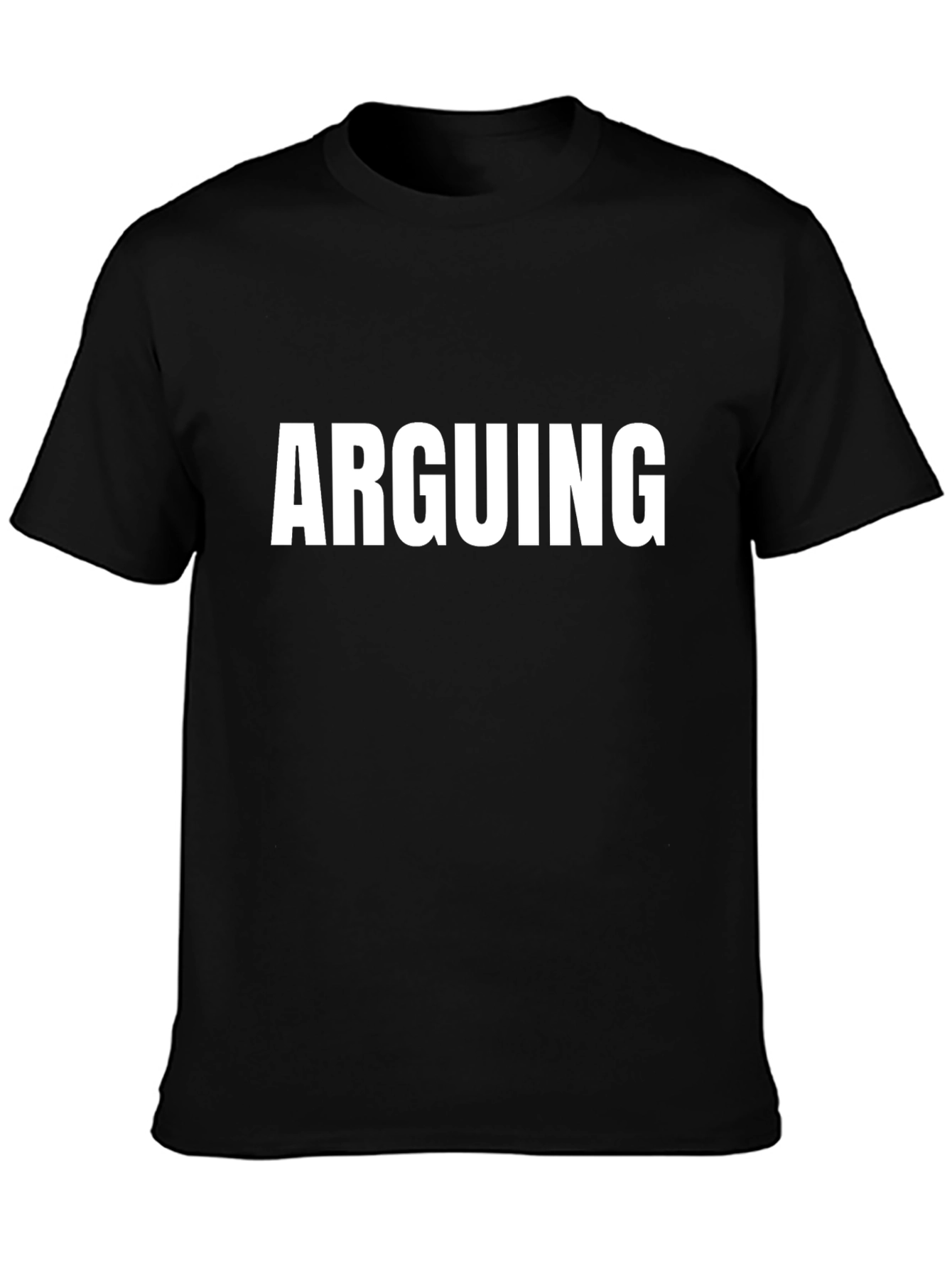 Arguing Graphic Tee - Bold Statement T-Shirt
