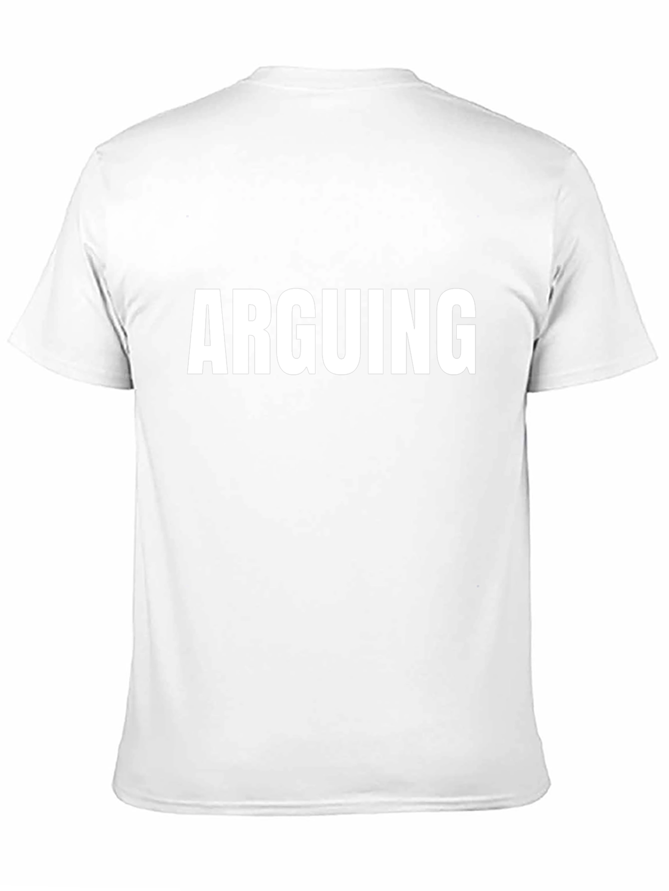 Arguing Graphic Tee - Bold Statement T-Shirt