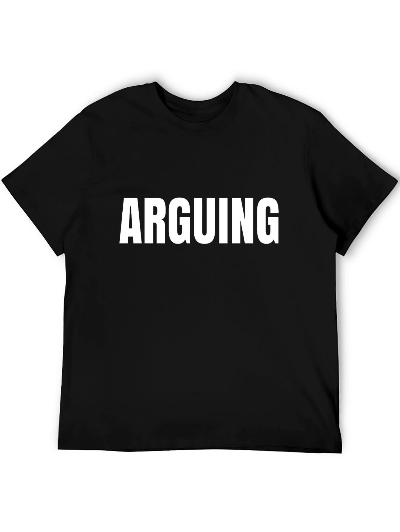 Arguing Graphic Tee - Bold Statement T-Shirt