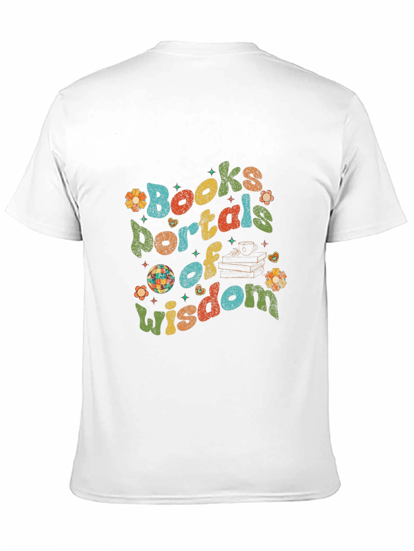 Books Portals of Wisdom Graphic Tee