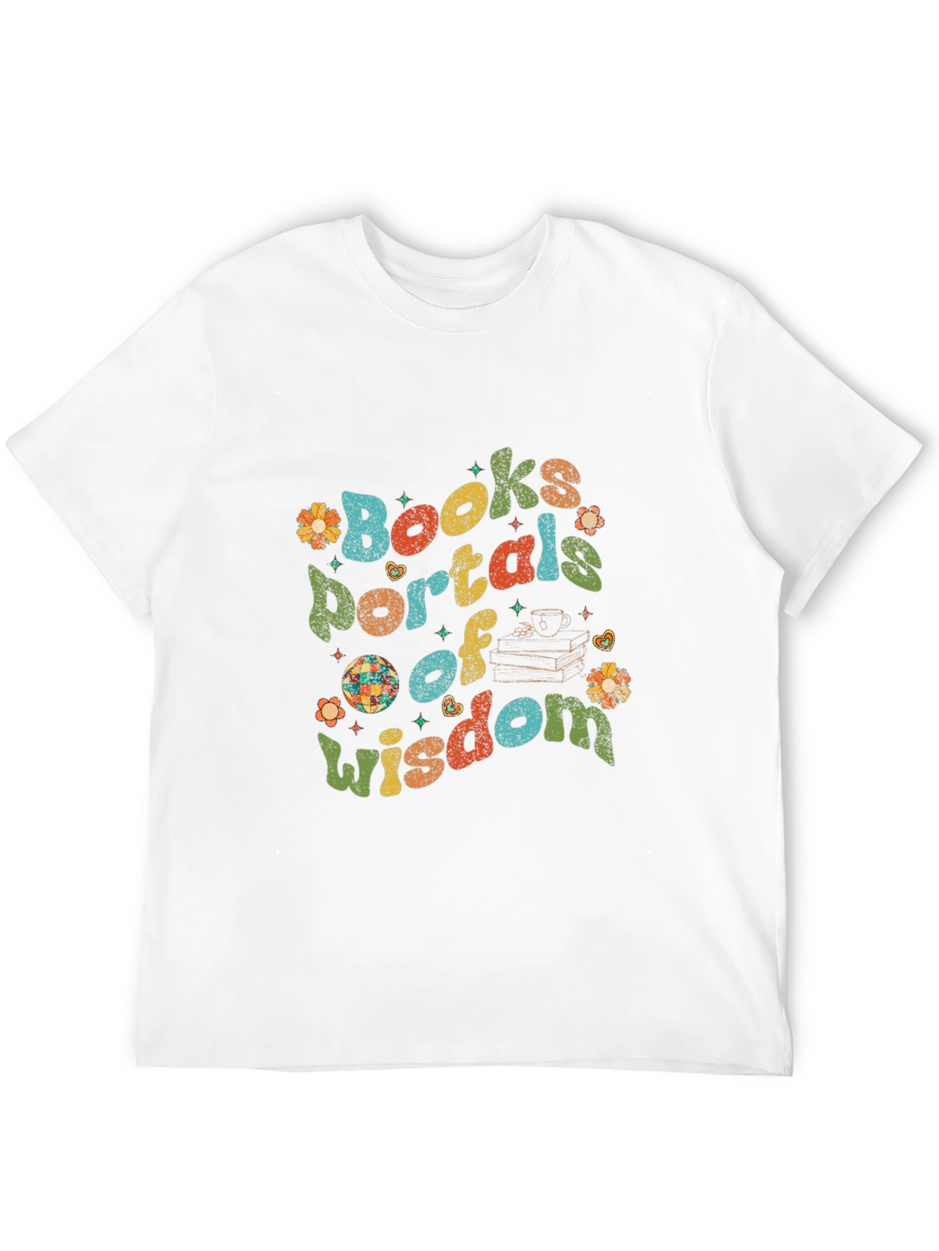 Books Portals of Wisdom Graphic Tee