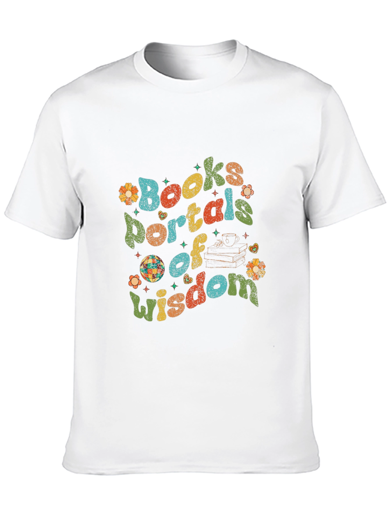 Books Portals of Wisdom Graphic Tee