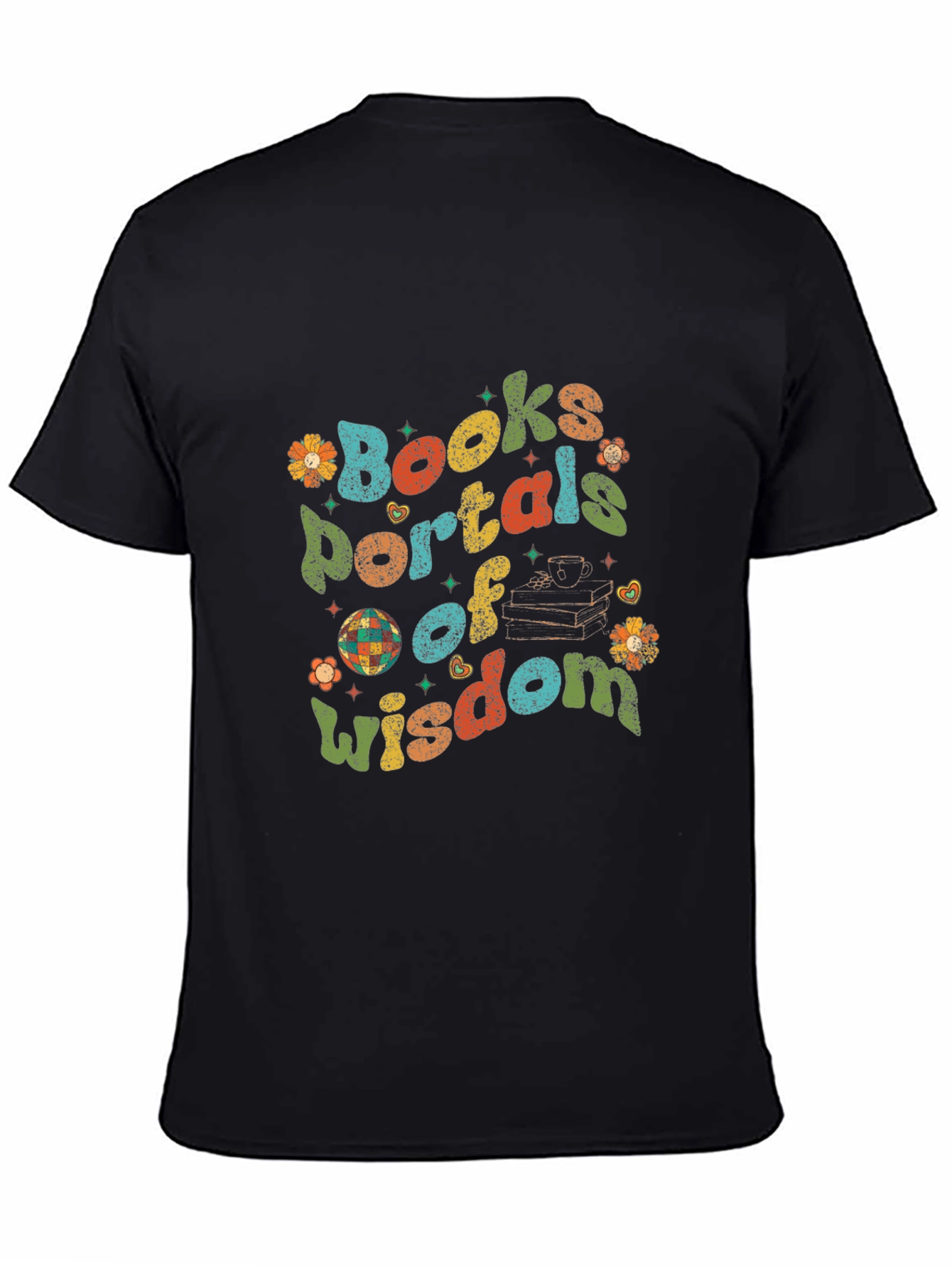 Books Portals of Wisdom Graphic Tee