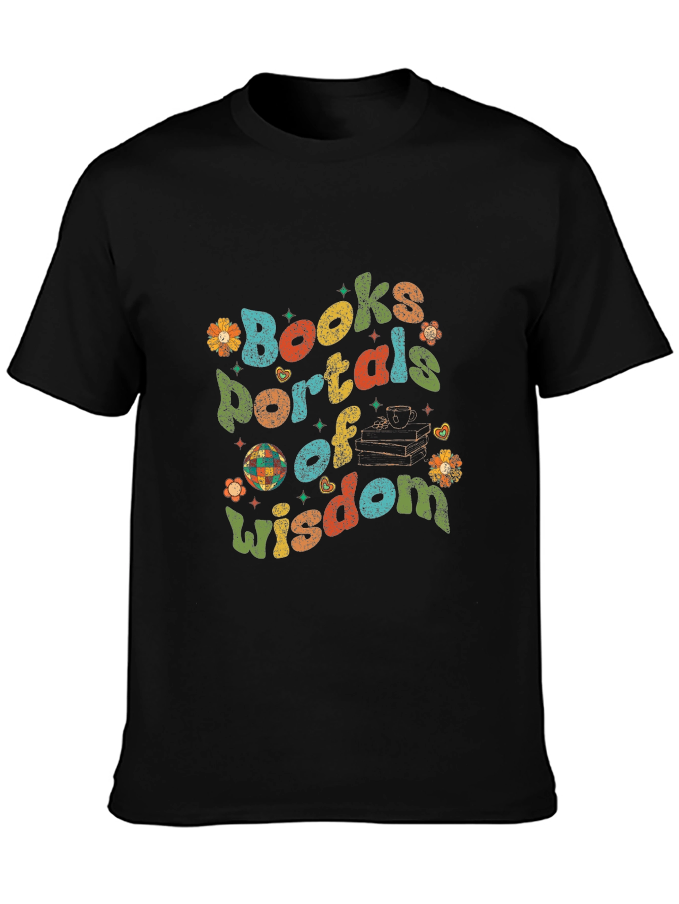 Books Portals of Wisdom Graphic Tee