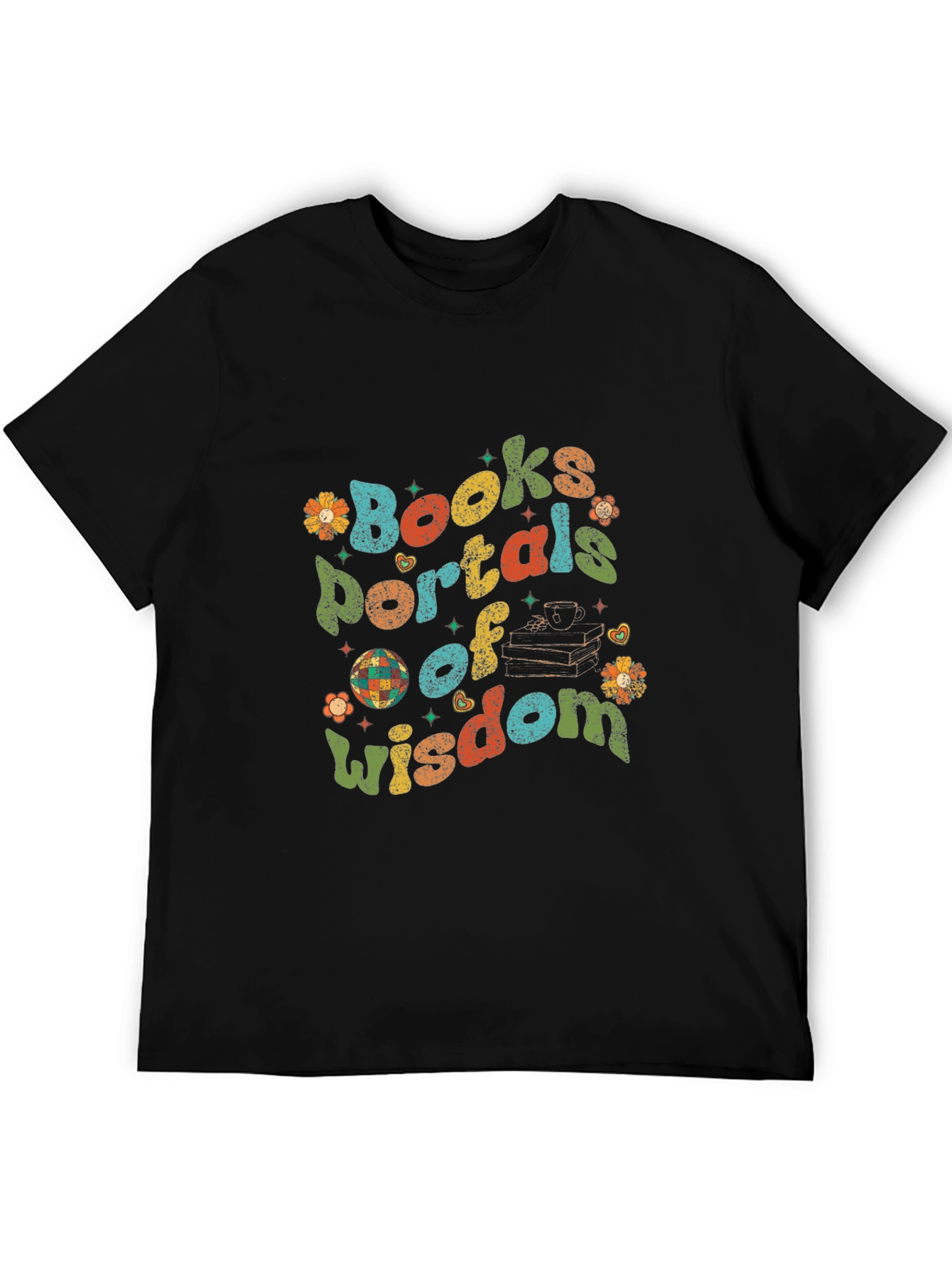 Books Portals of Wisdom Graphic Tee