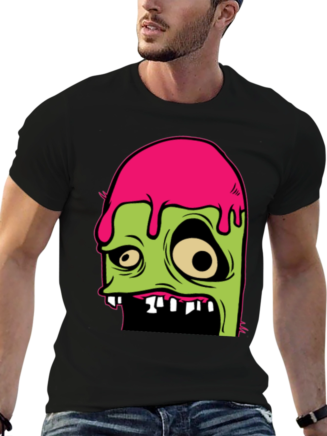 Zombie Brains Mens T-Shirt - Black