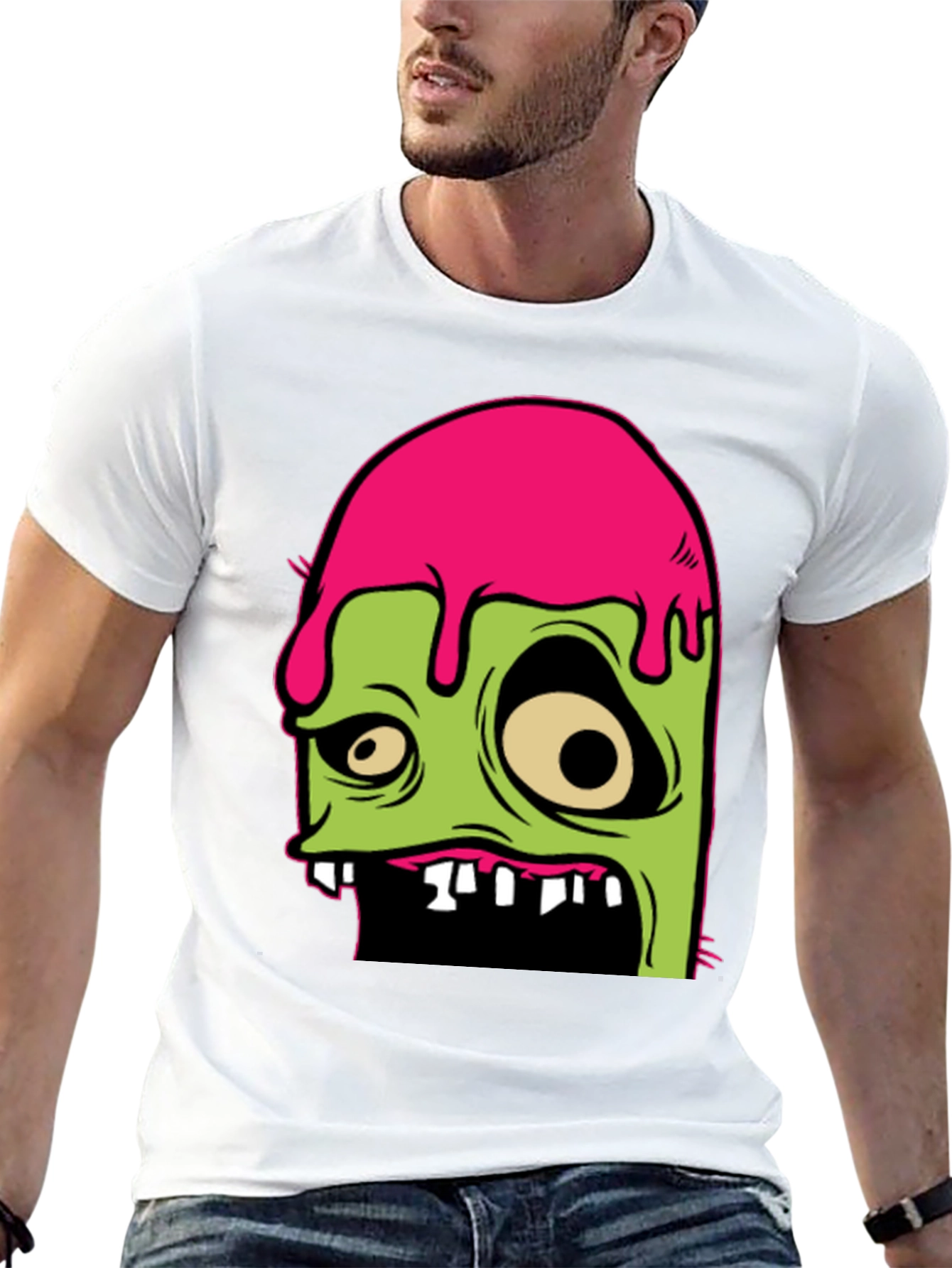 Zombie Brains Mens T-Shirt - Black