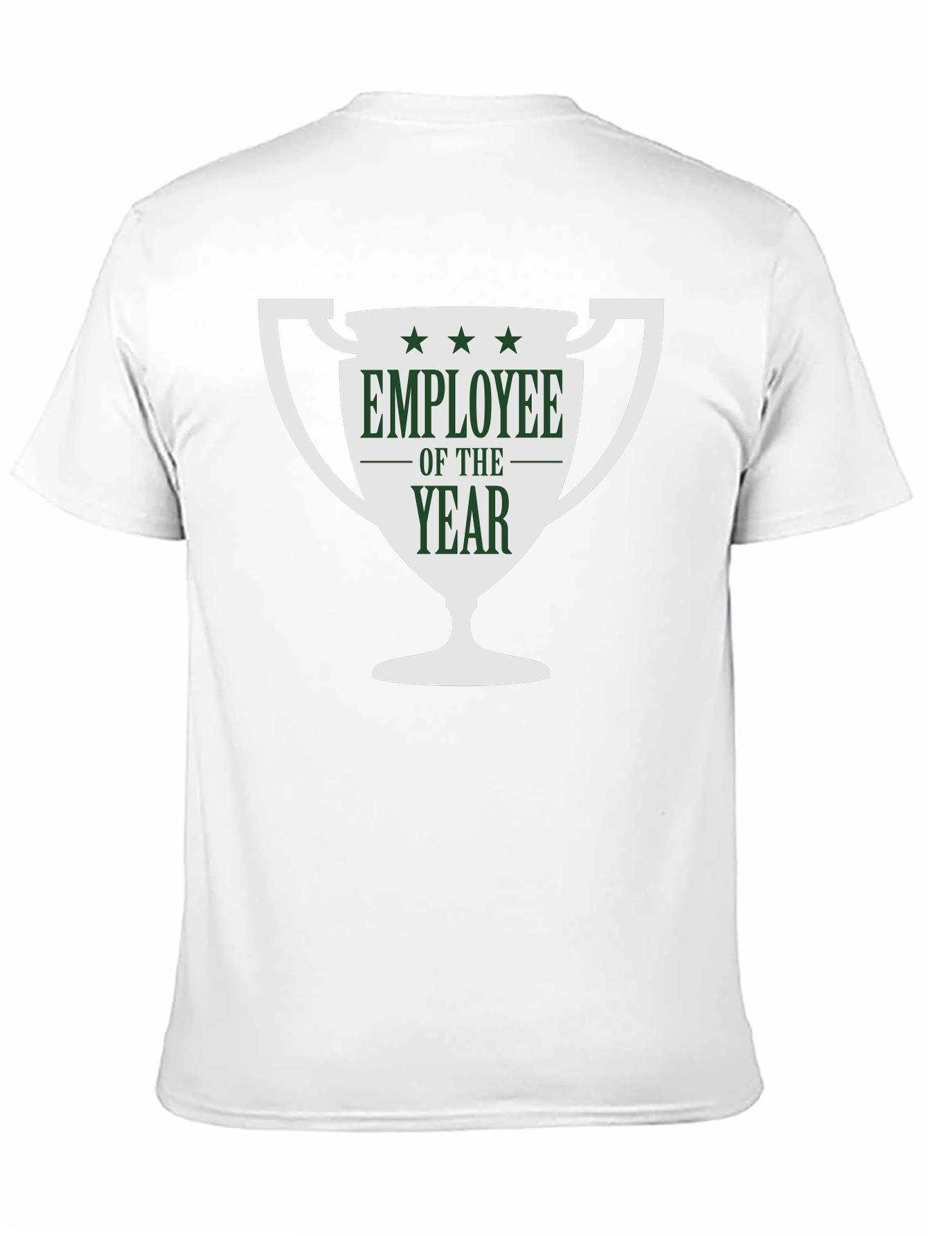 Employee of the Year T-Shirt - Black Cotton Tee