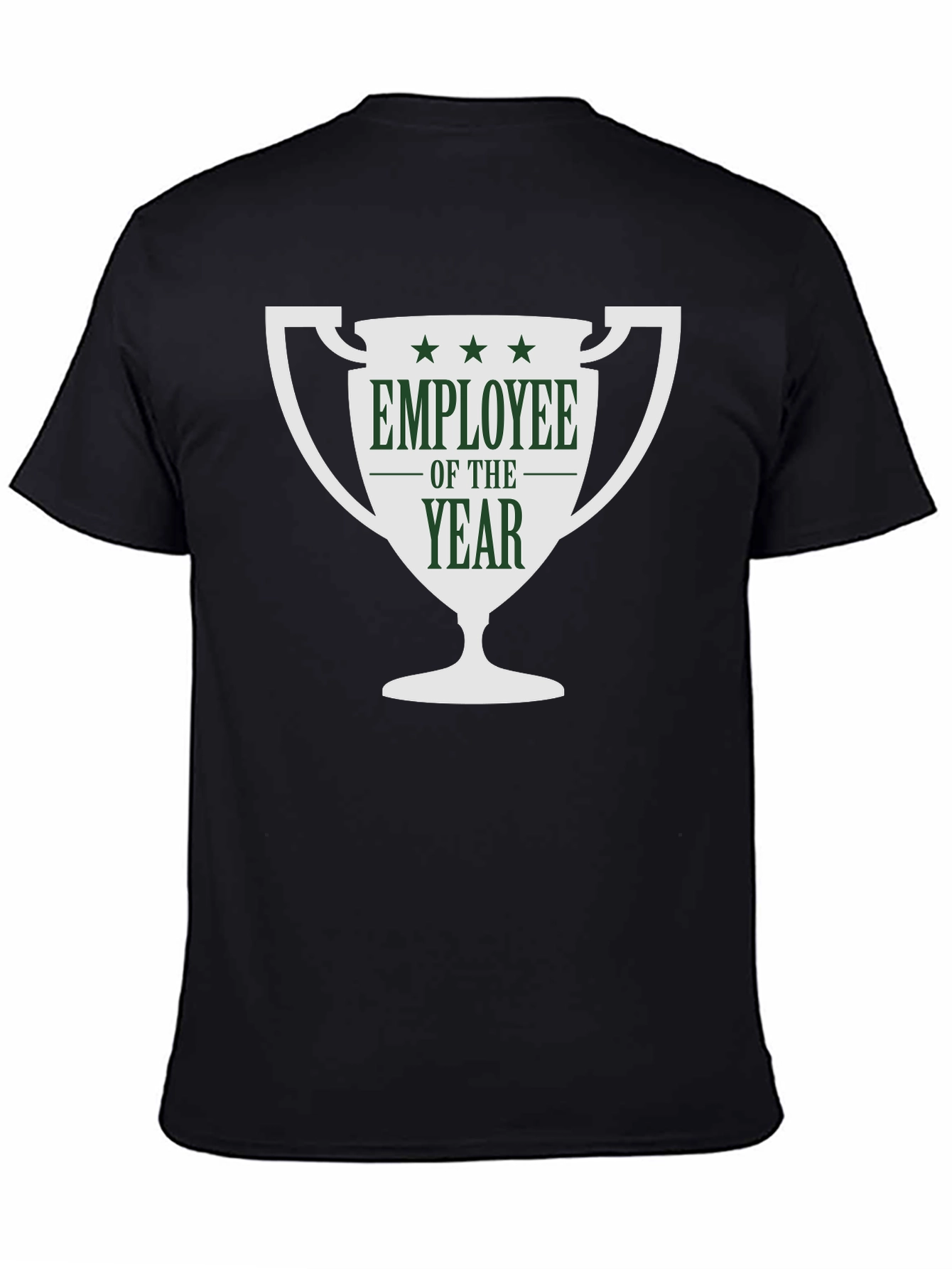 Employee of the Year T-Shirt - Black Cotton Tee