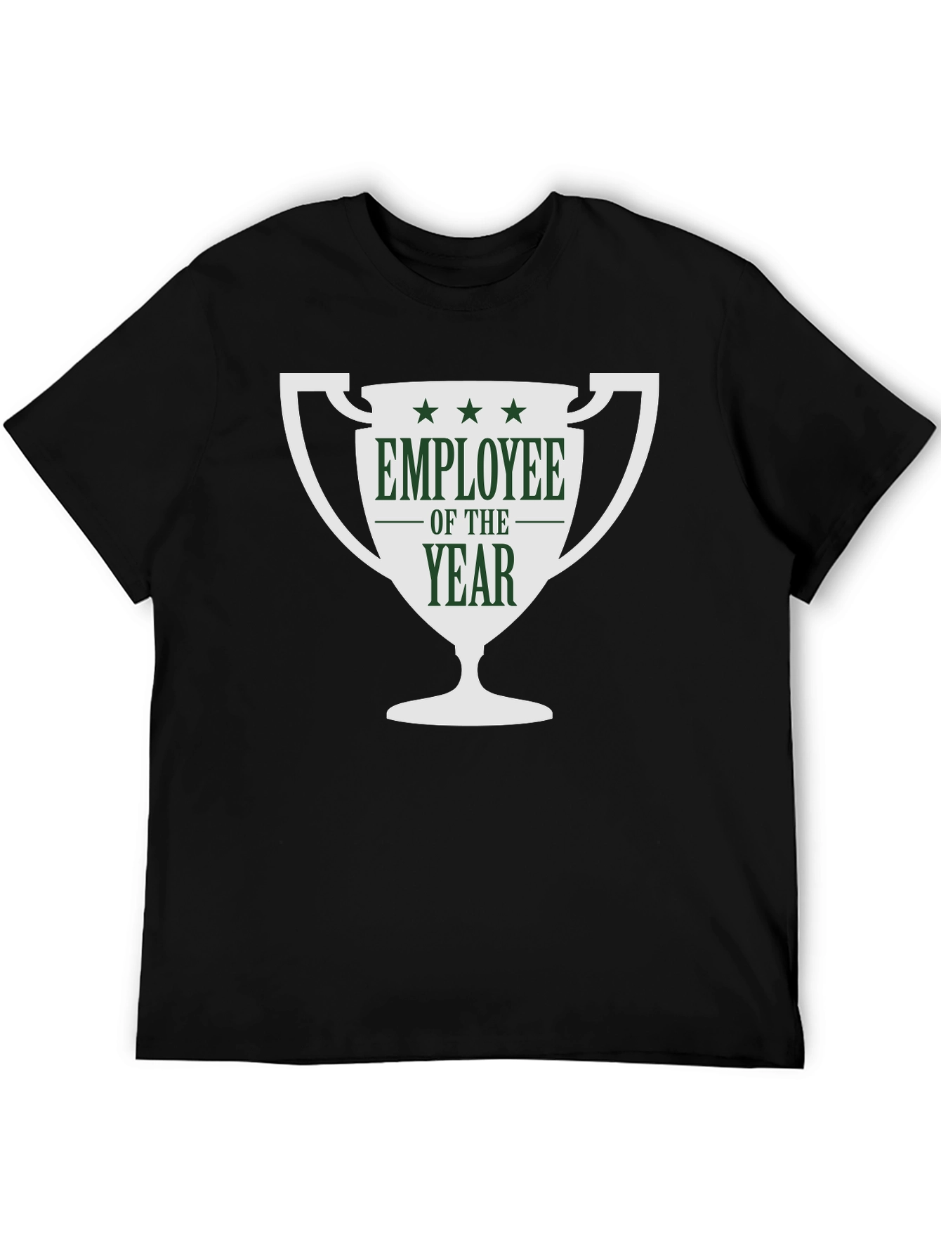 Employee of the Year T-Shirt - Black Cotton Tee