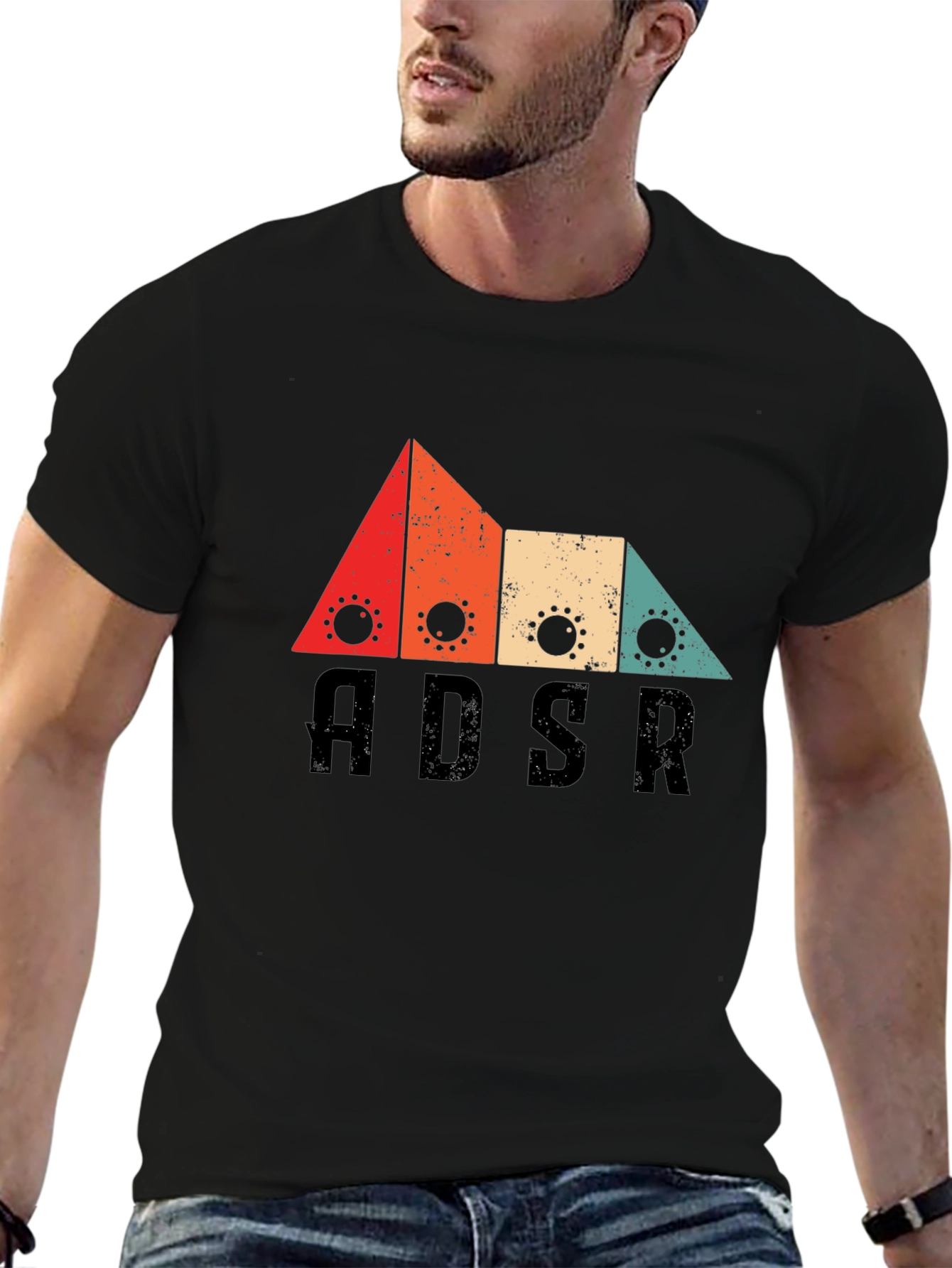 ADSR Synth T-Shirt - Music Production Tee