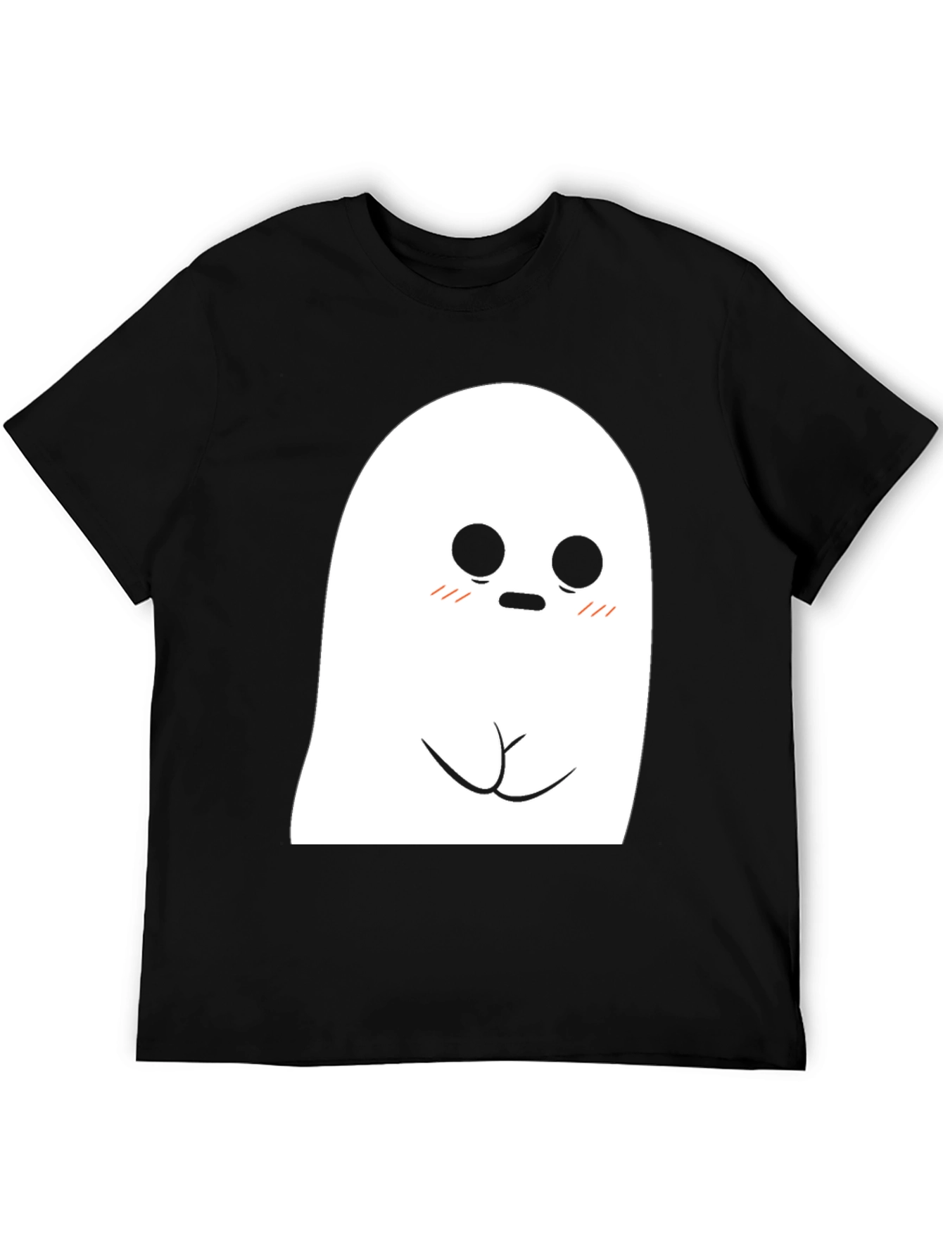 Cute Ghost Graphic Tee - Spooky Season