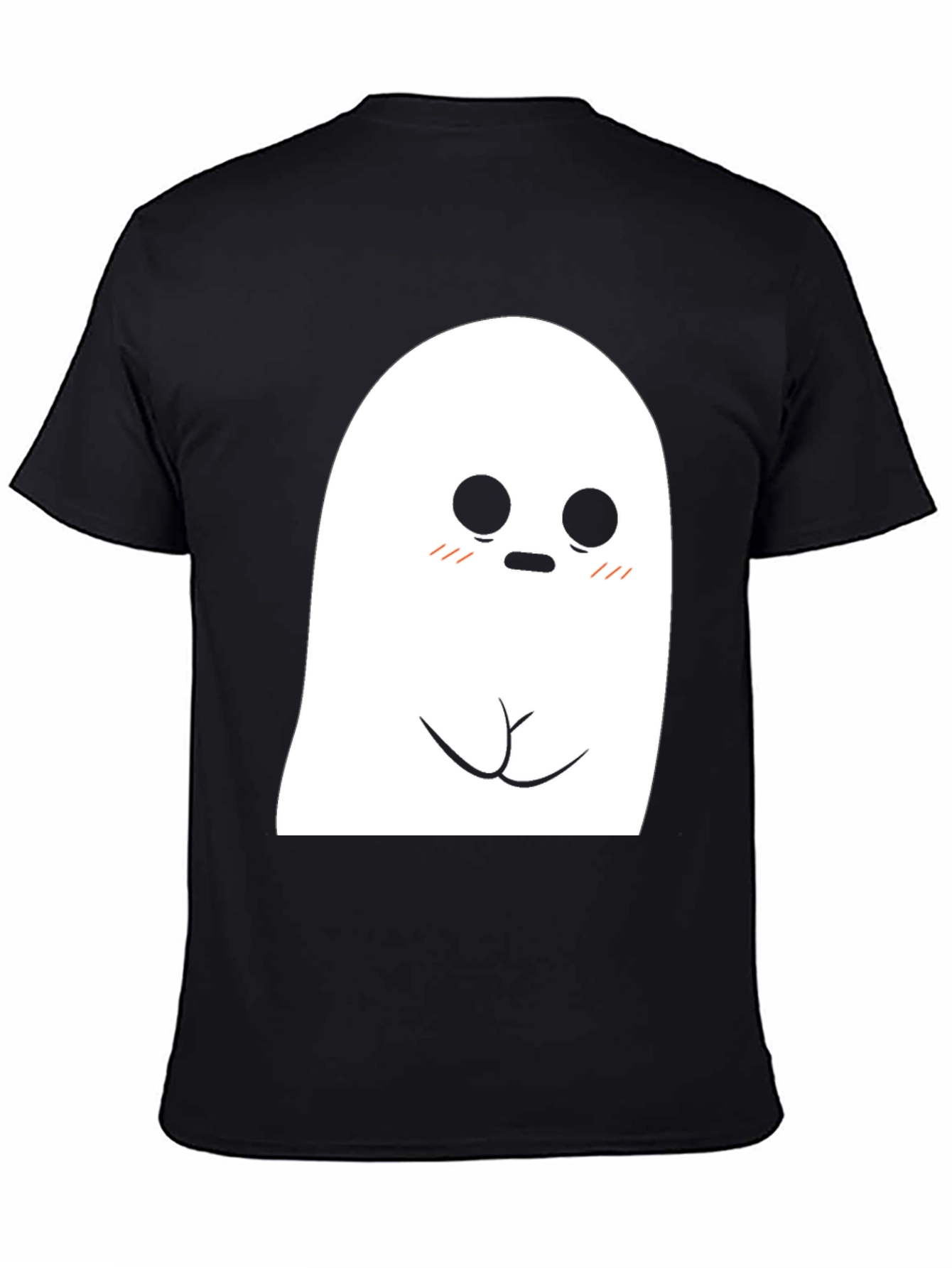 Cute Ghost Graphic Tee - Spooky Season