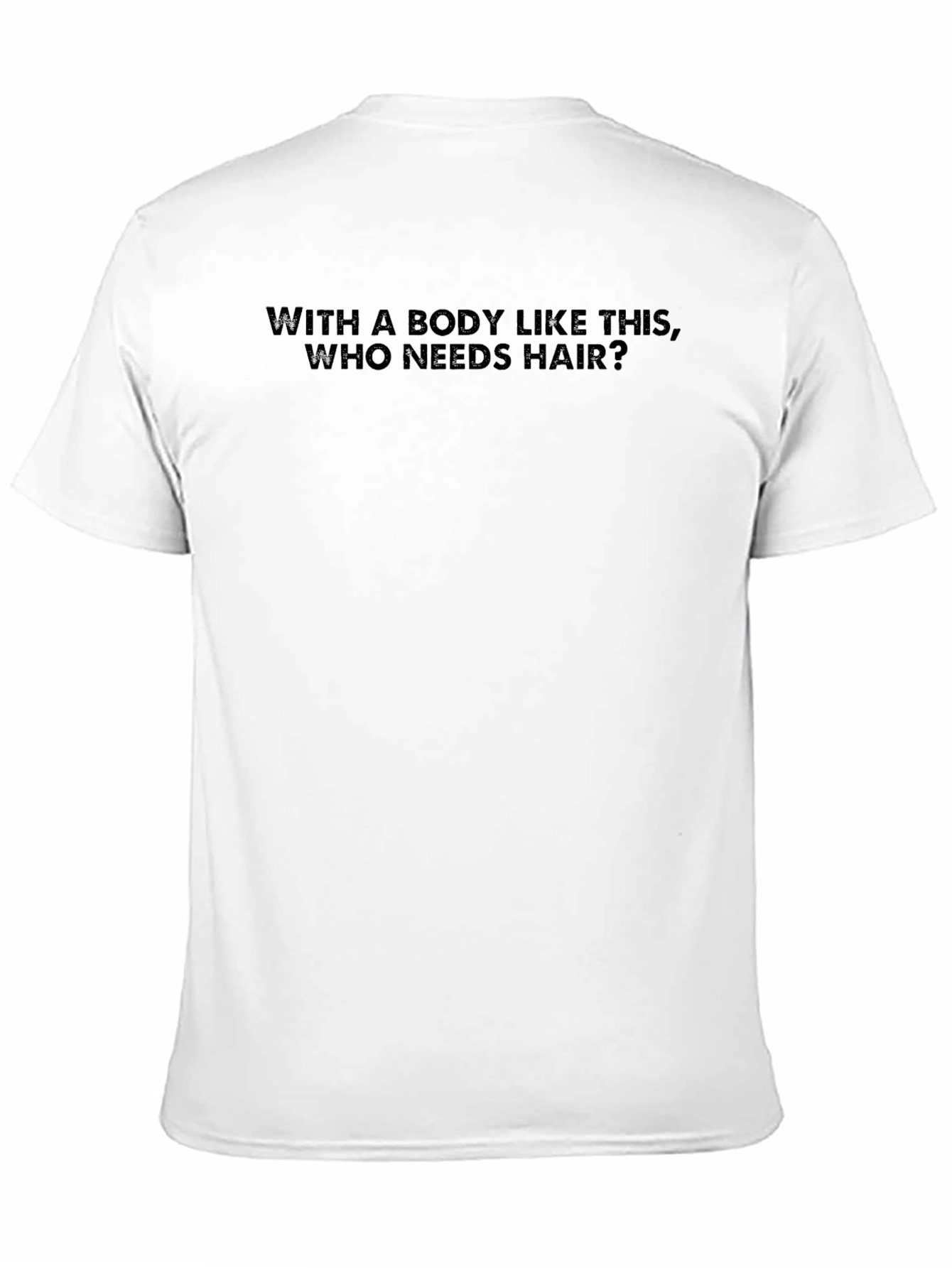 Humorous Body Like This Graphic Tee - Black