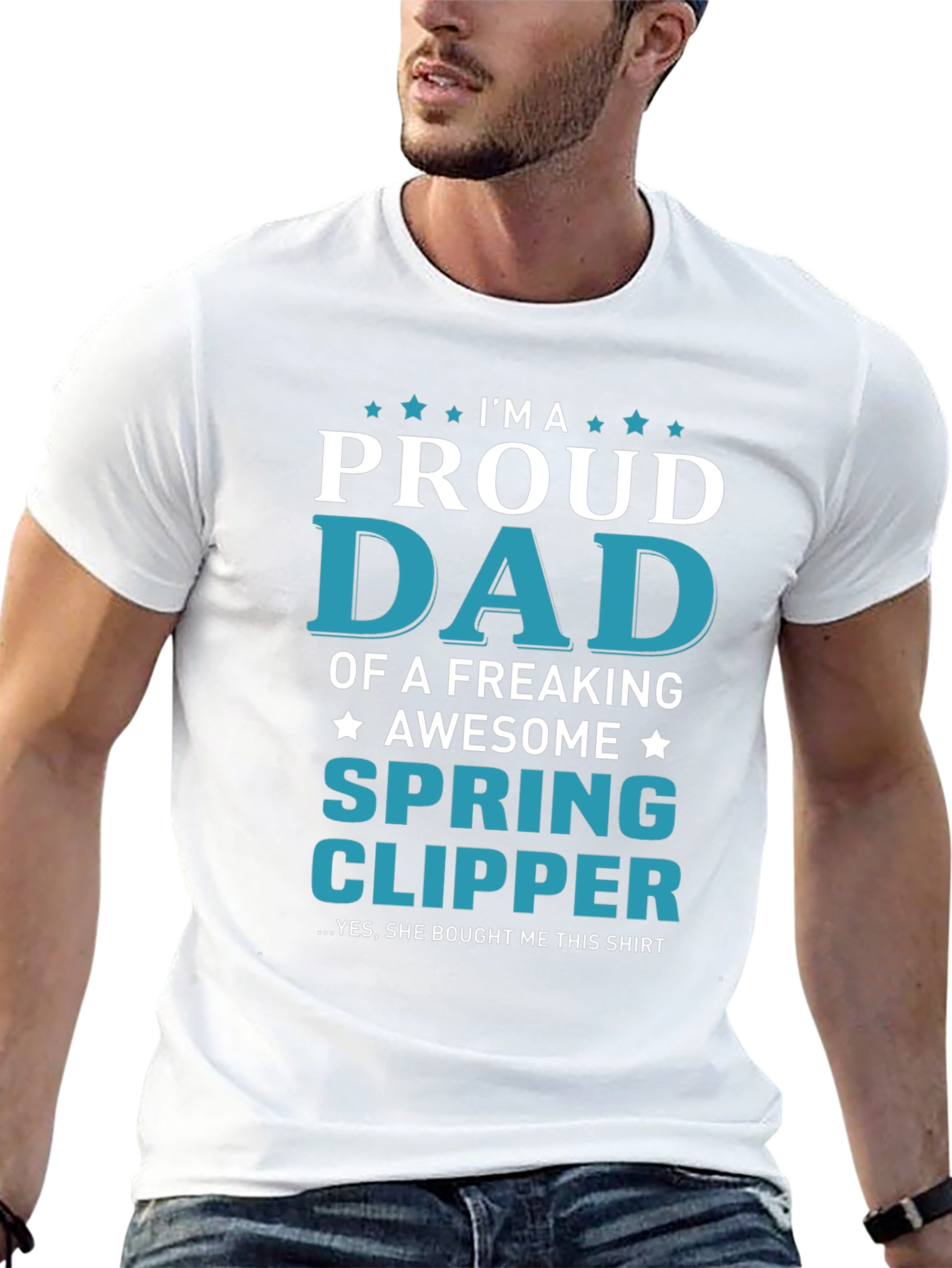 Proud Dad of a Spring Clipper T-Shirt