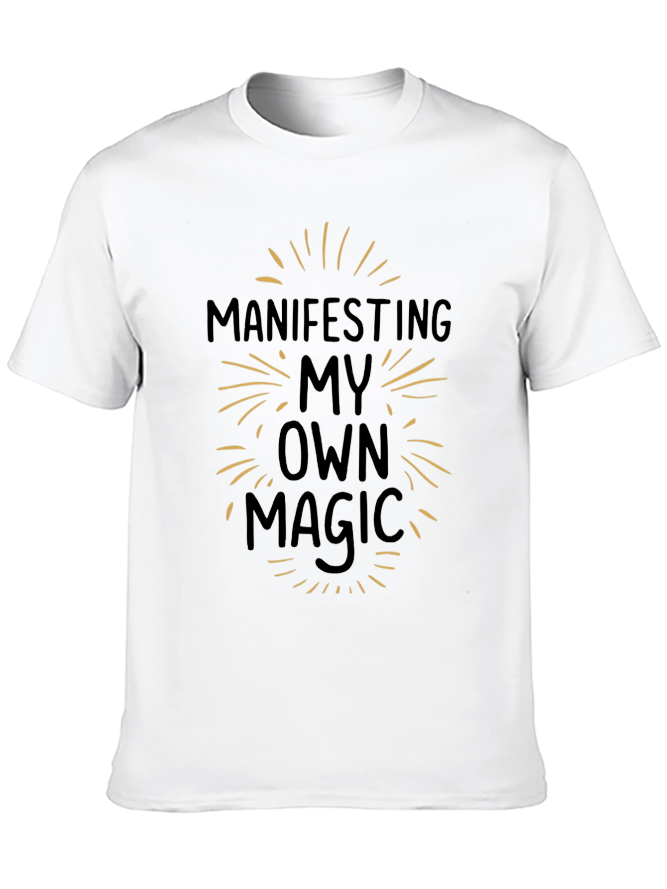 Manifesting My Own Magic Graphic Tee - Black