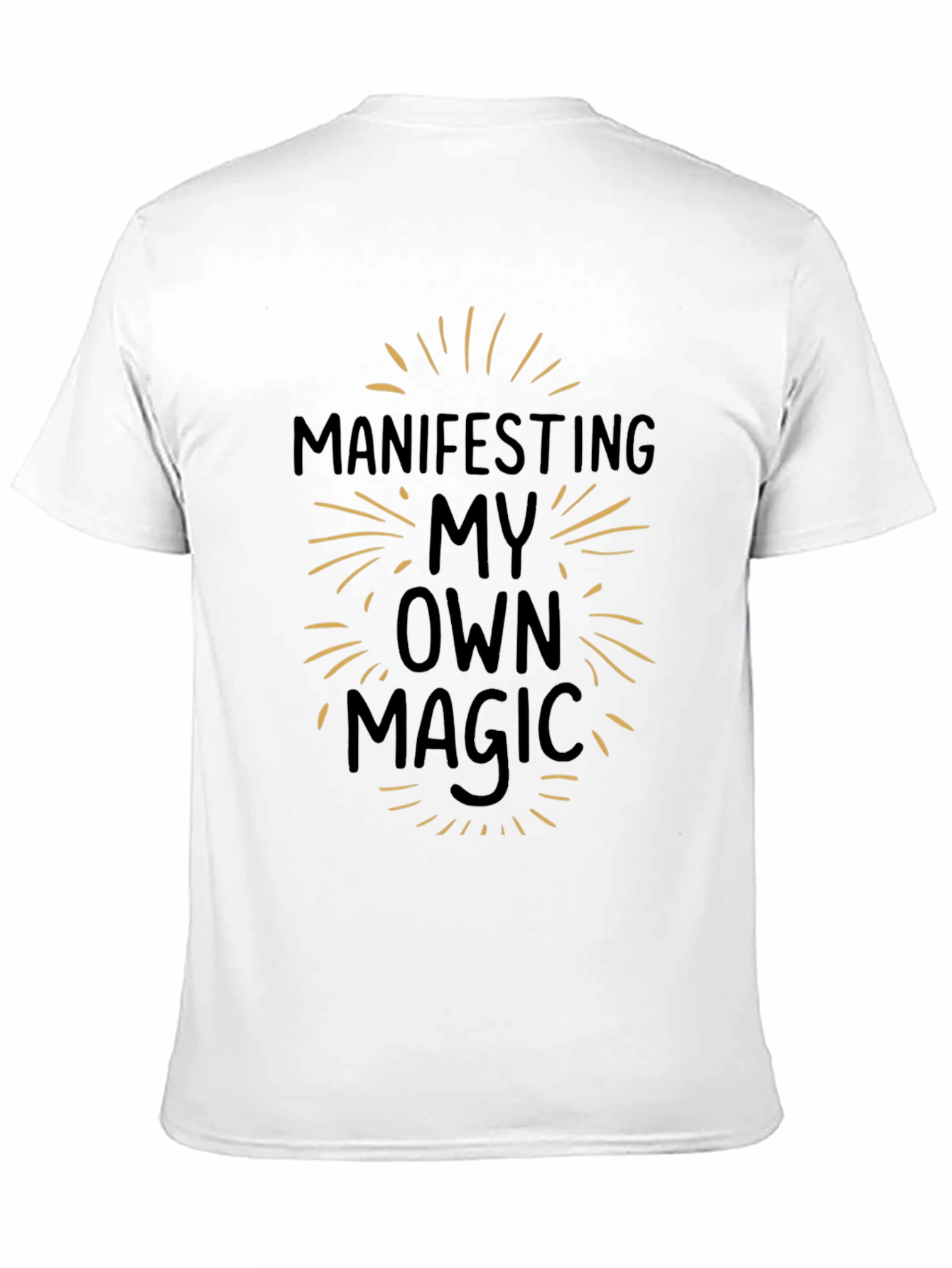 Manifesting My Own Magic Graphic Tee - Black