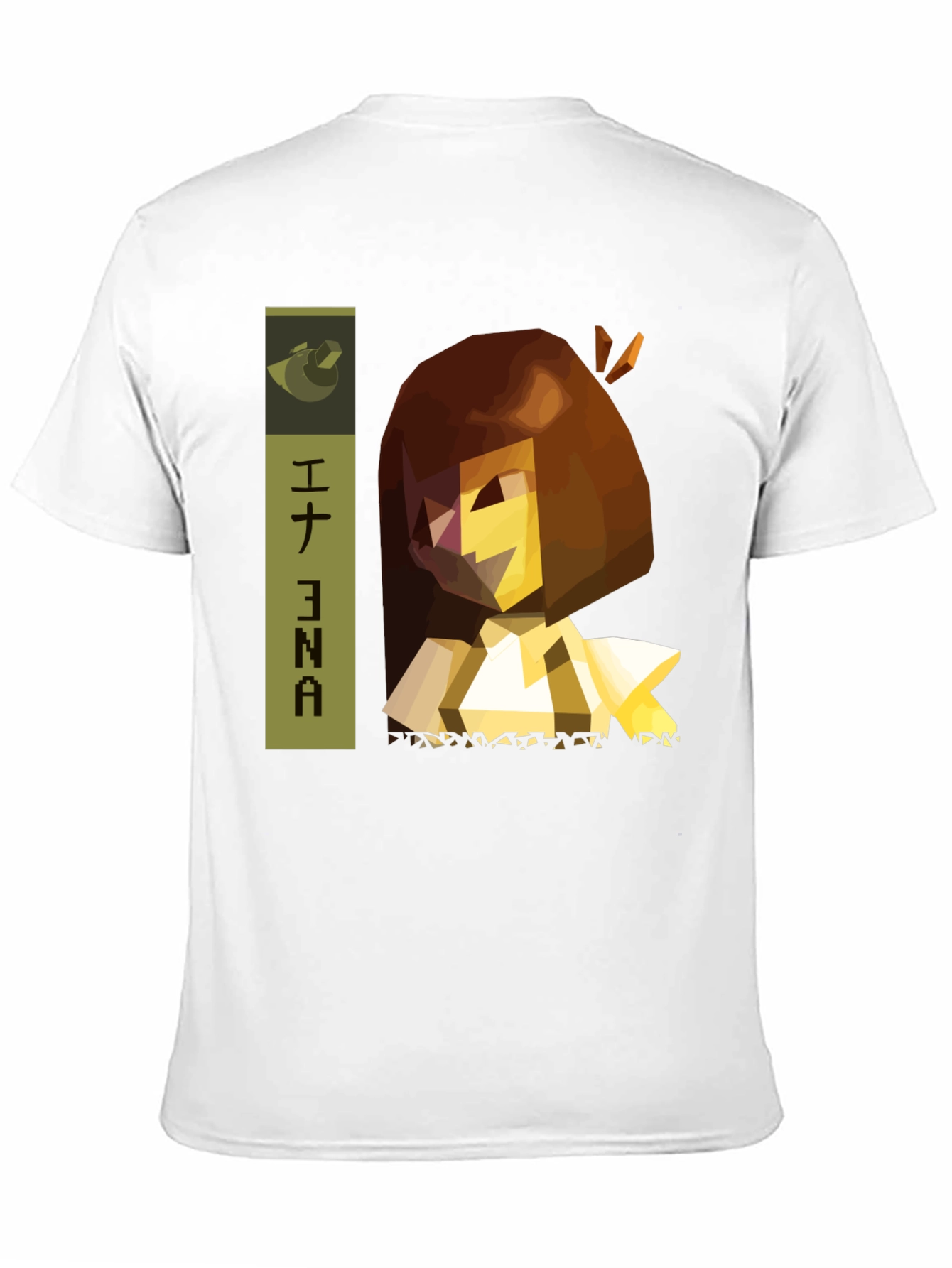 Abstract Graphic Black T-Shirt