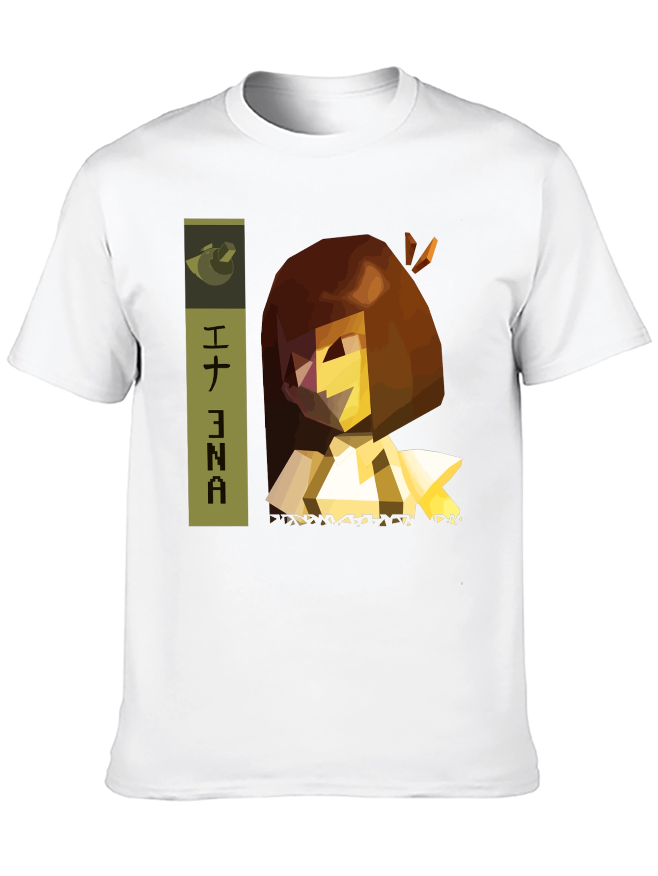 Abstract Graphic Black T-Shirt