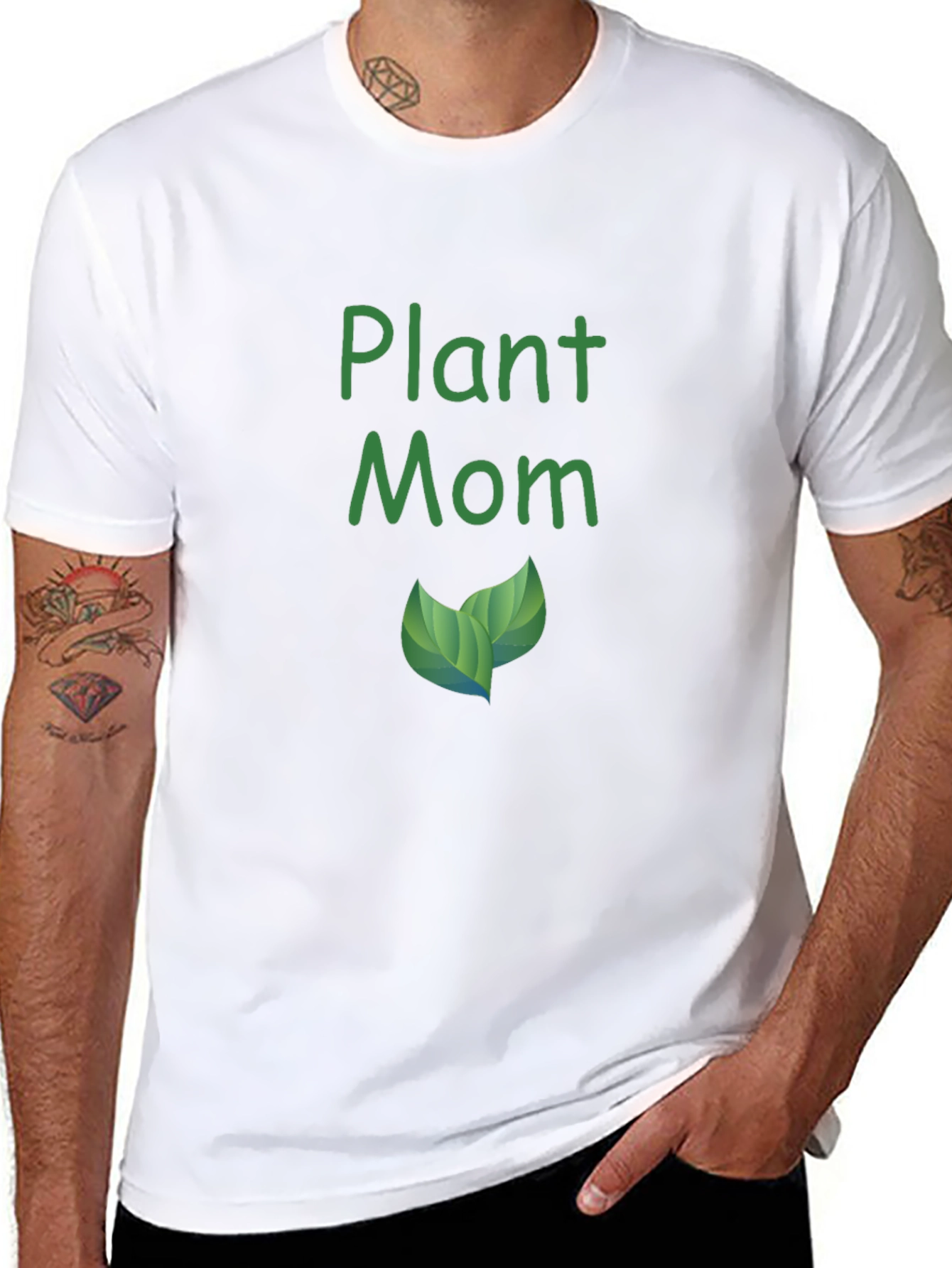 Plant Mom Graphic T-Shirt - Nature Lover Tee