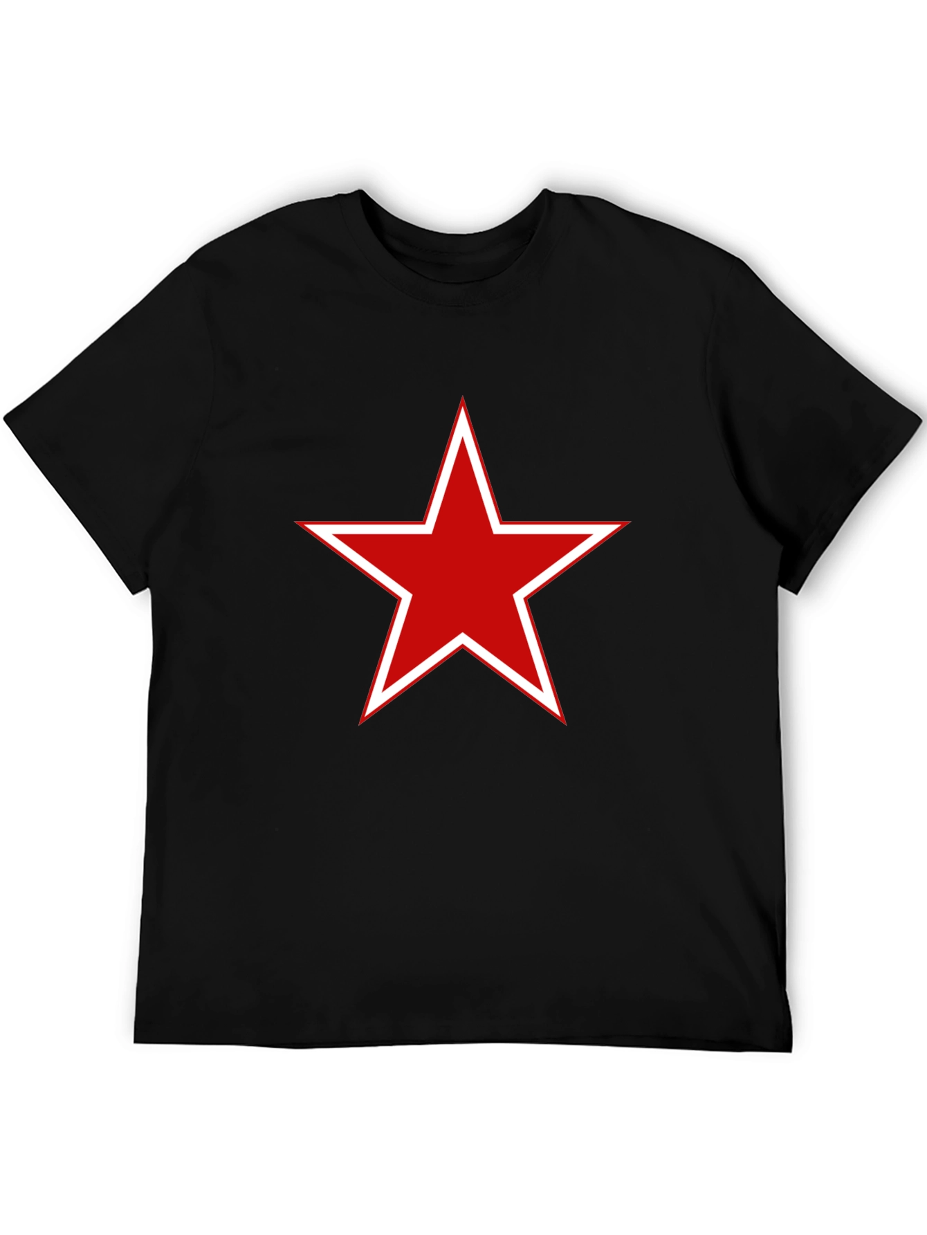 Red Star Graphic Tee - Stylish Casual Comfort