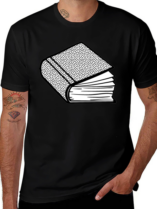 Book Graphic Black T-Shirt - Read in Style!
