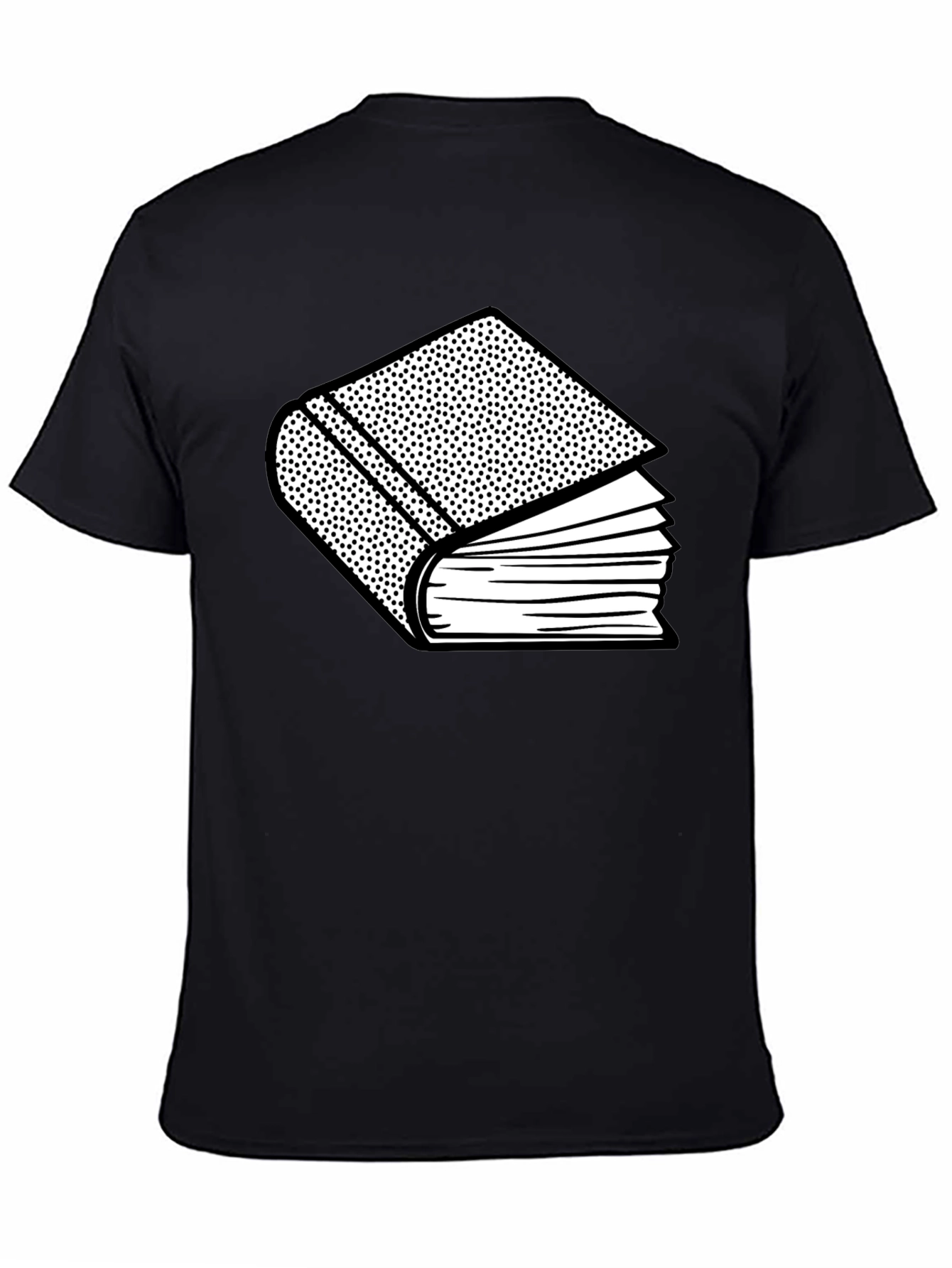 Book Graphic Black T-Shirt - Read in Style!