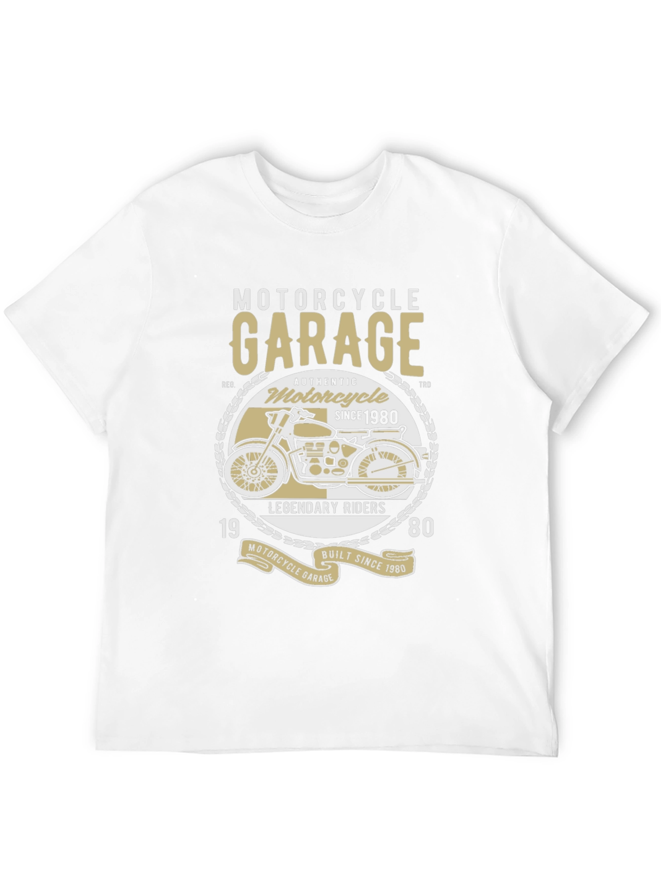 Motorcycle Garage T-Shirt - Legendary Riders Tee