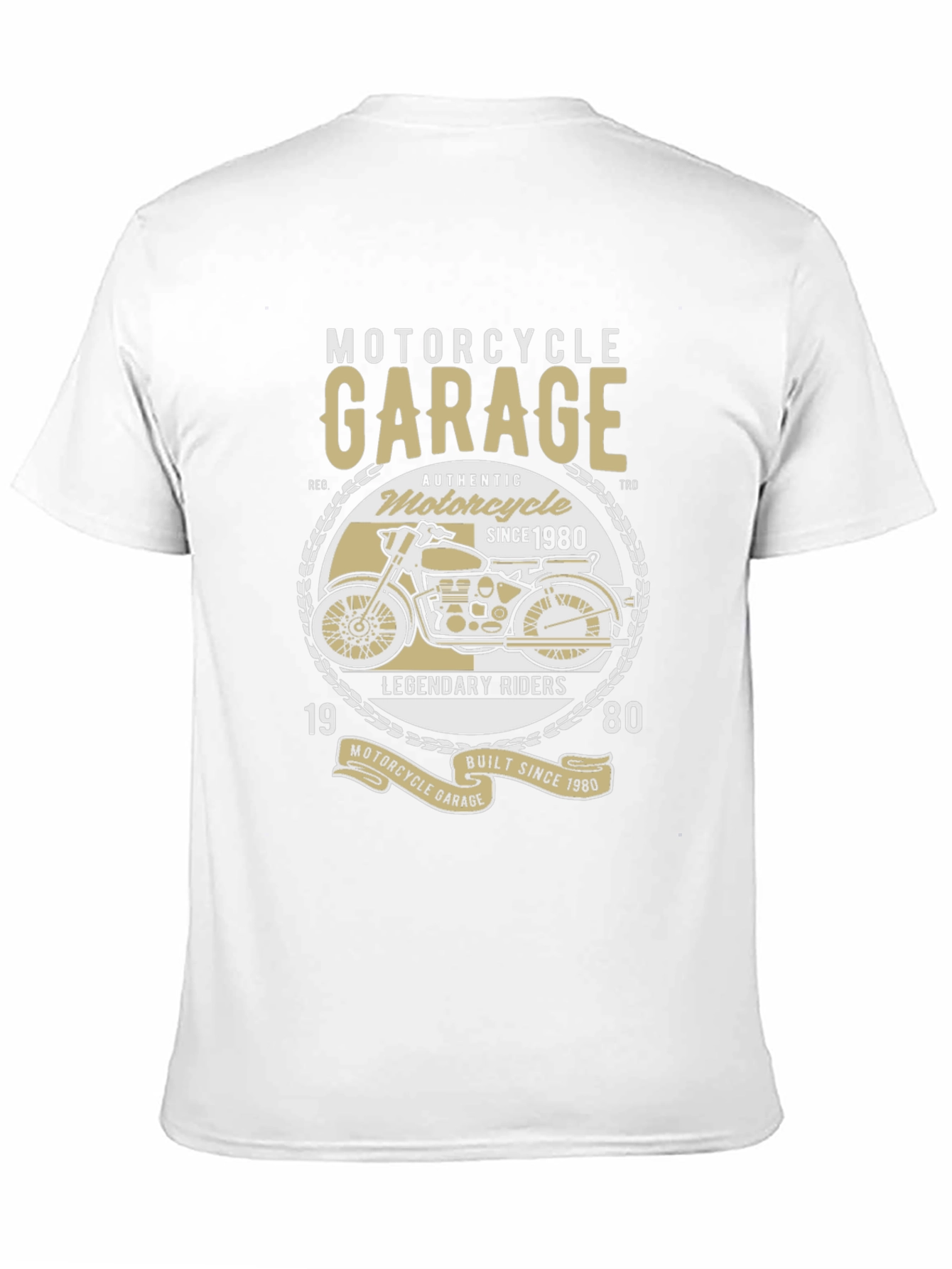Motorcycle Garage T-Shirt - Legendary Riders Tee