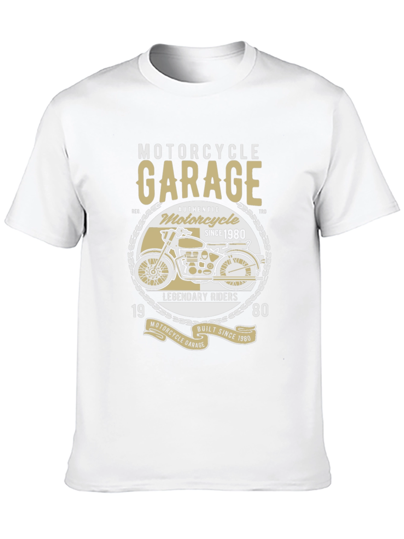 Motorcycle Garage T-Shirt - Legendary Riders Tee
