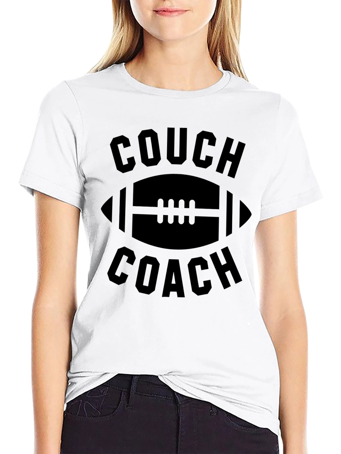 Couch Coach Football T-Shirt