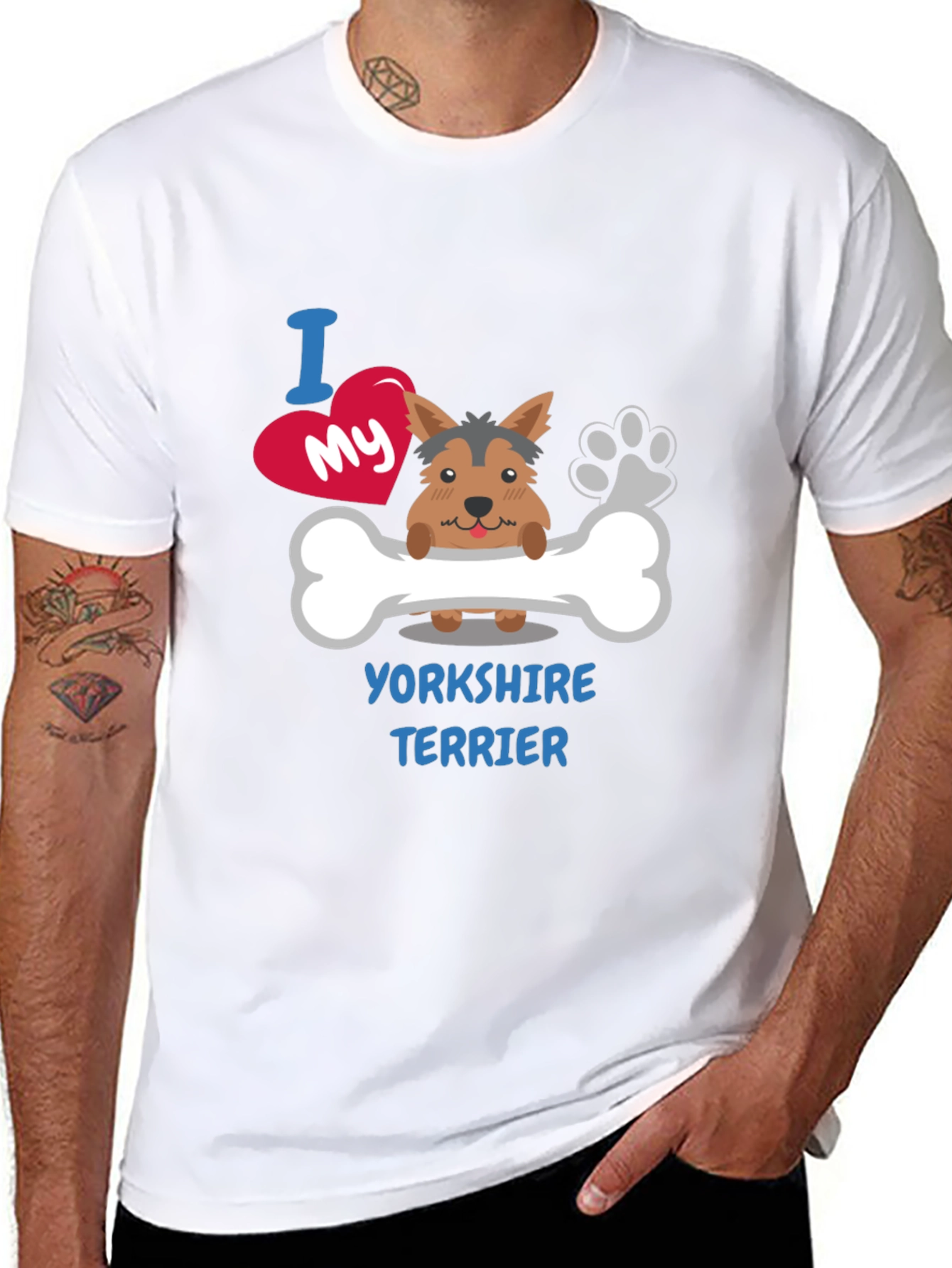 I Love My Yorkshire Terrier T-Shirt